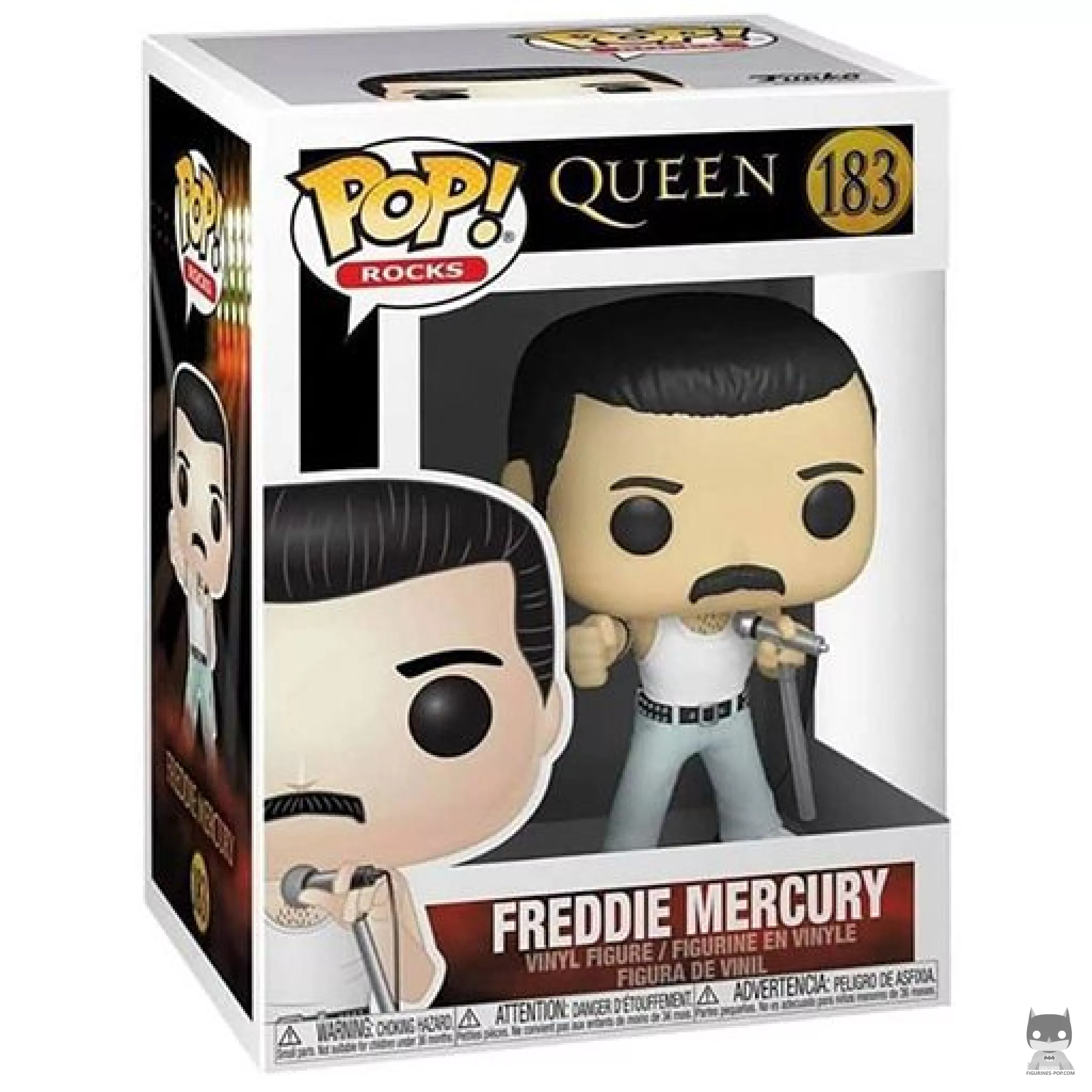 Figurine Funko POP Freddie Mercury avec boîte