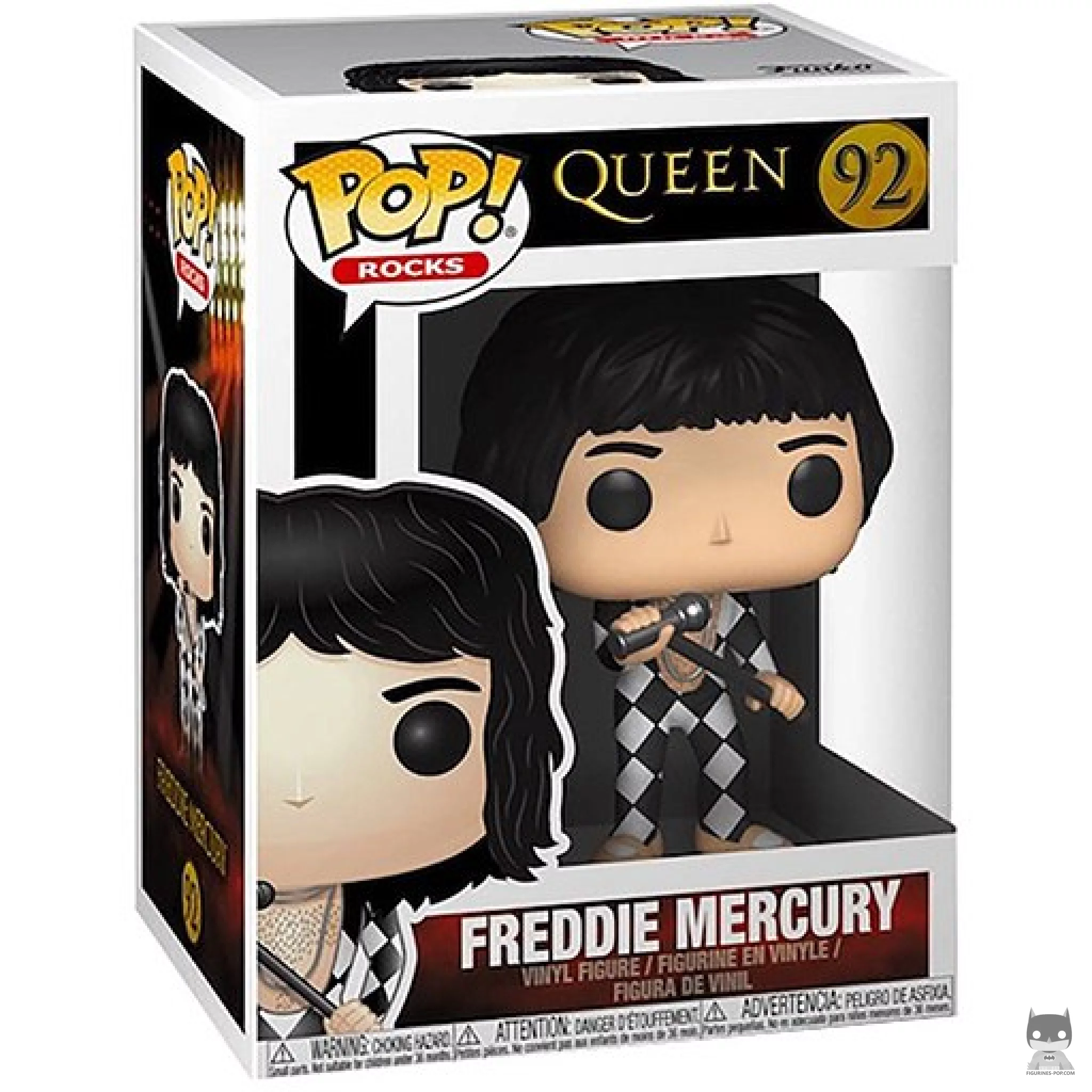 Figurine Funko POP Freddie Mercury avec boîte