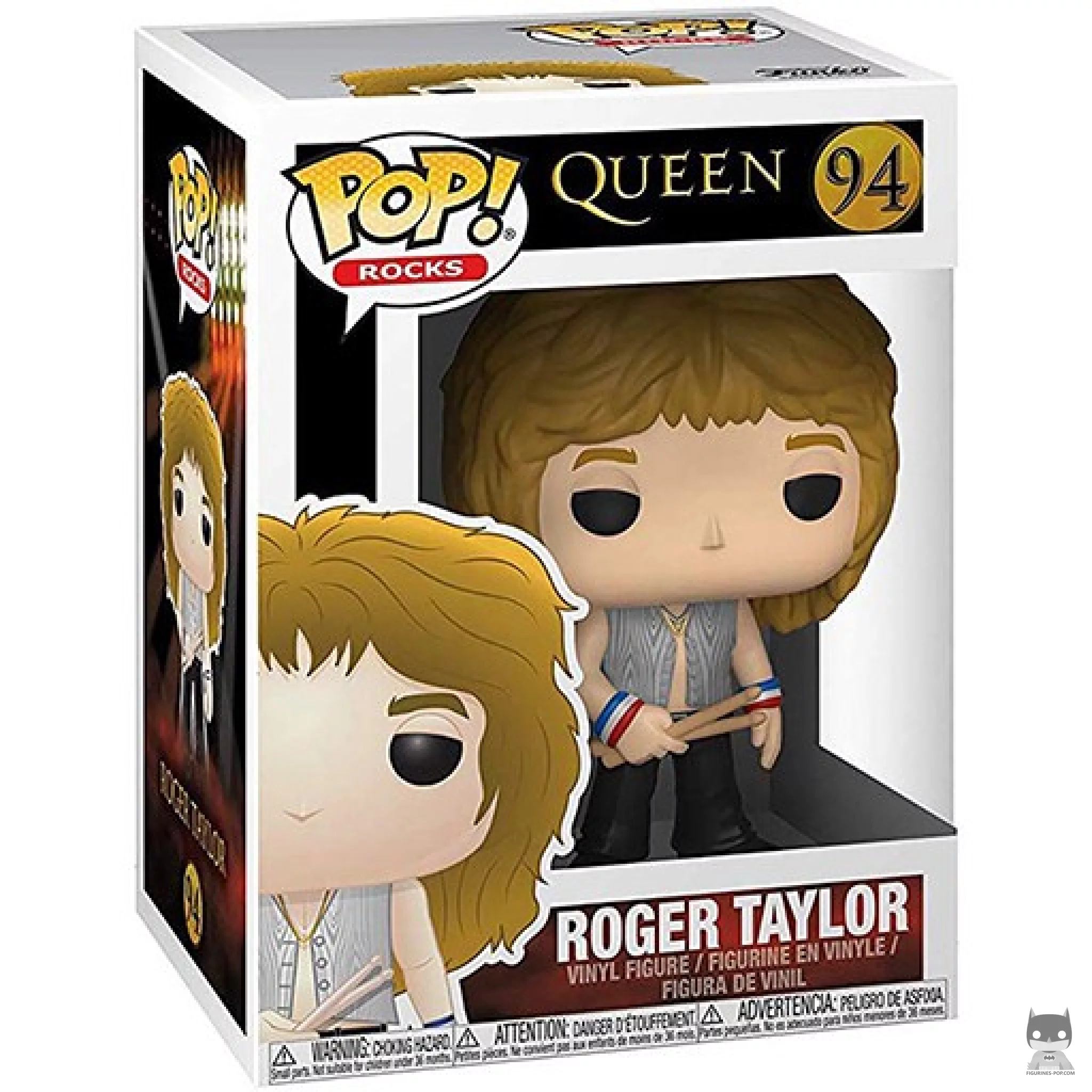 Figurine Funko POP Roger Taylor avec boîte