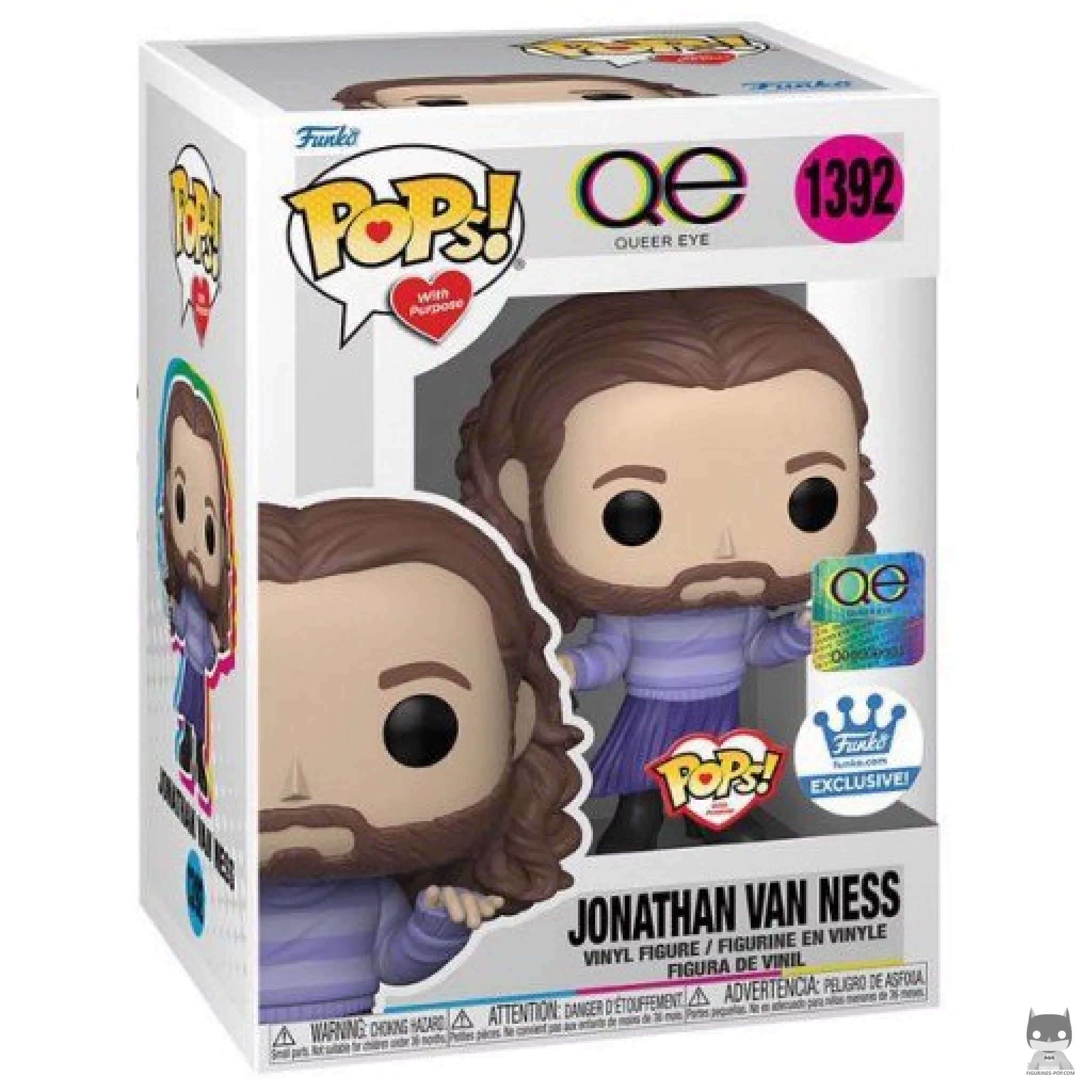 Figurine Funko POP Jonathan Van Ness avec boîte