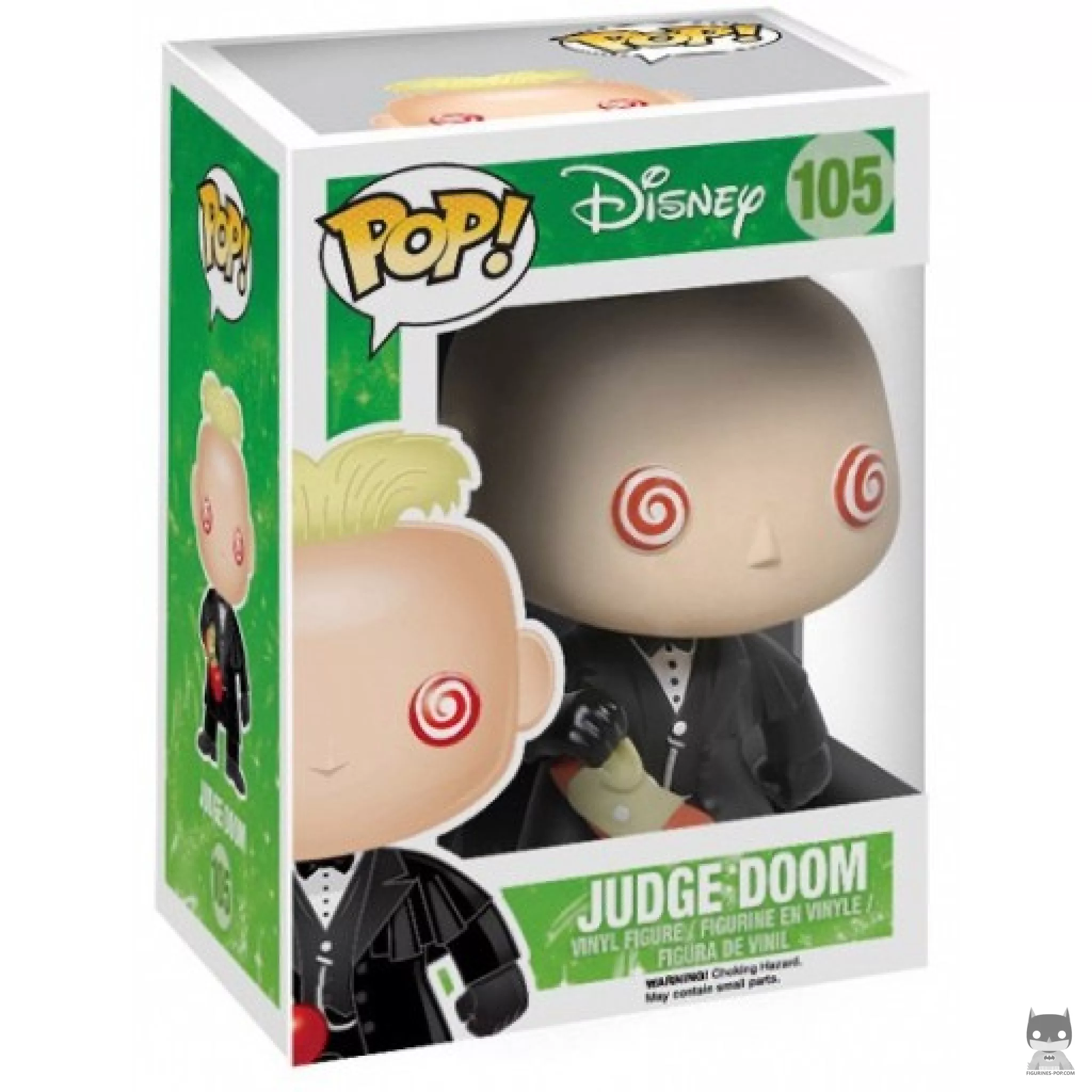 Figurine Funko POP Judge Doom avec boîte