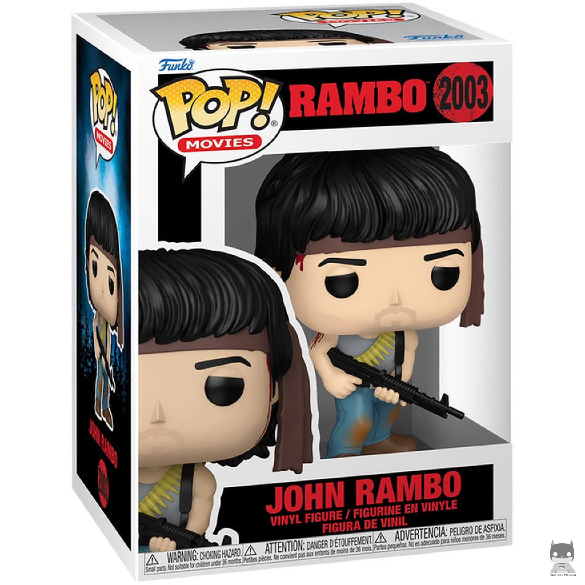Figurine Funko POP John Rambo avec boîte