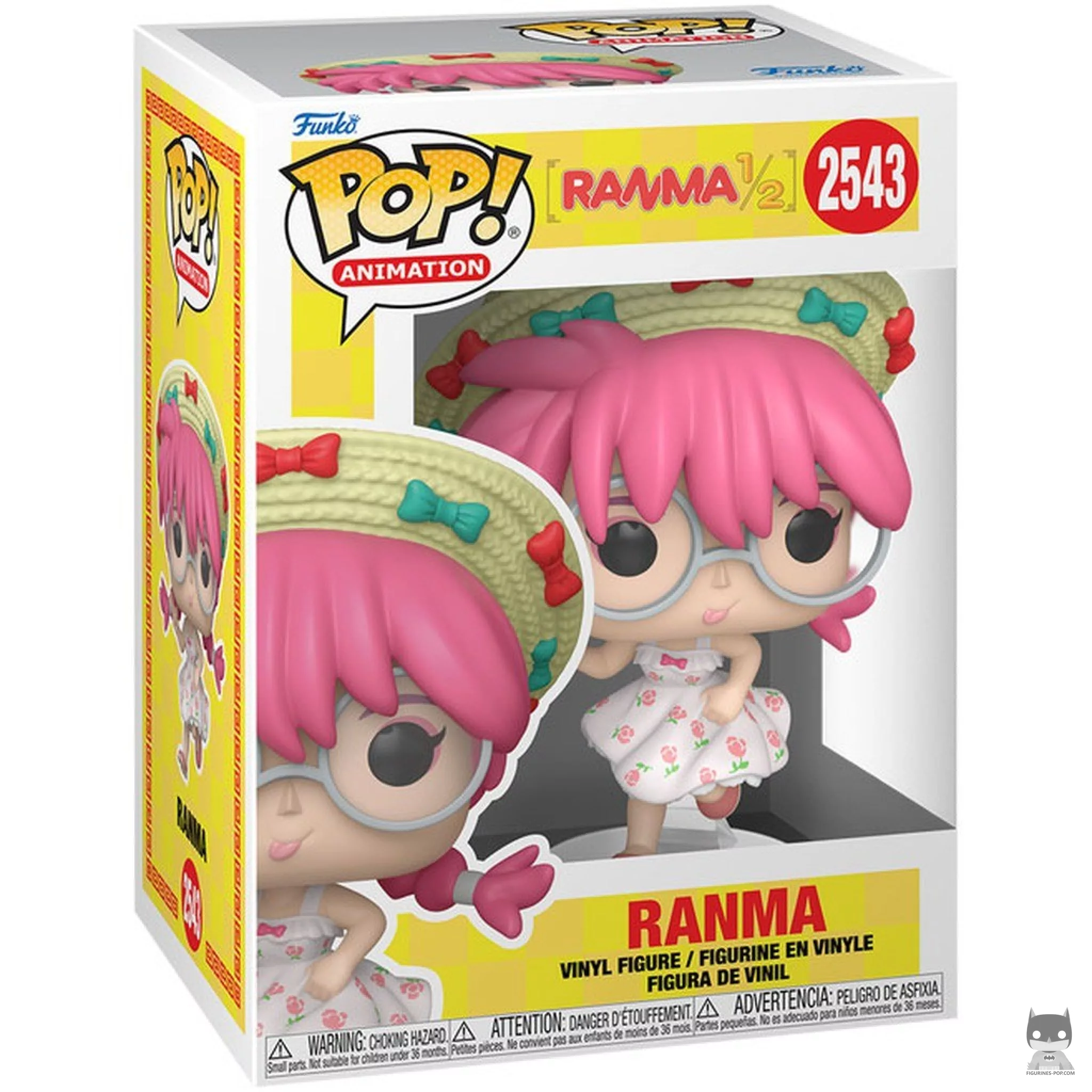 Figurine Funko POP Ranma (Robe à Fleurs) avec boîte