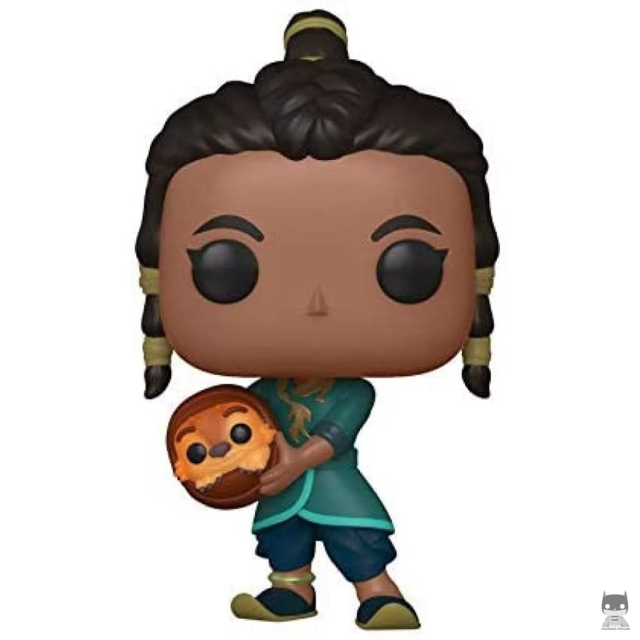 Figurine Funko POP Raya avec Tuk Tuk (Raya et le Dernier Dragon)