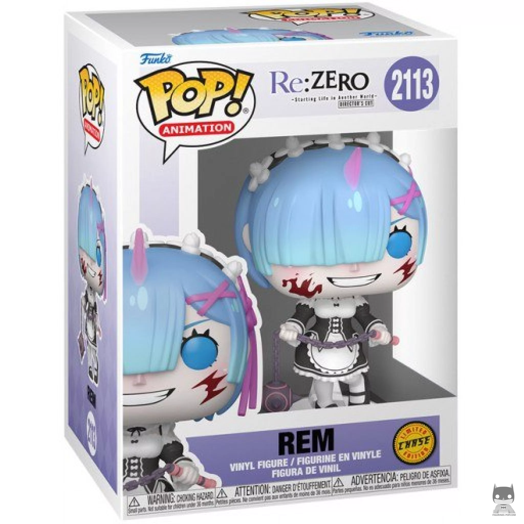 Figurine Funko POP Rem (Chase) avec boîte