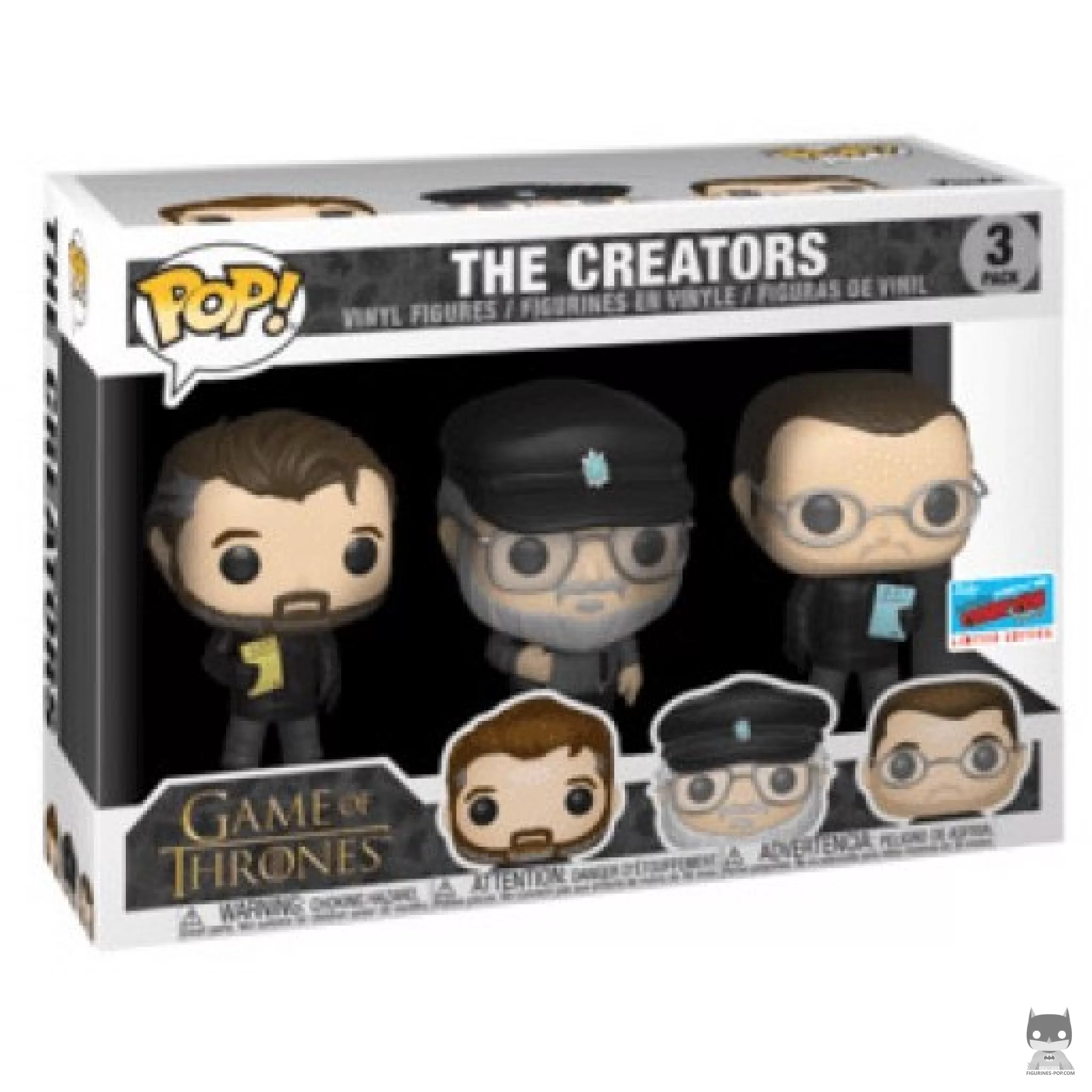 Figurine Funko POP Les Créateurs de Game of Thrones avec boîte