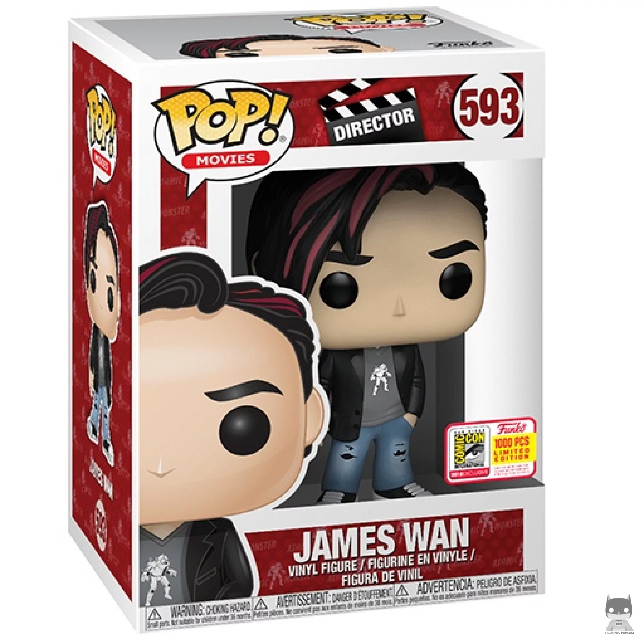 Figurine Funko POP James Wan avec boîte
