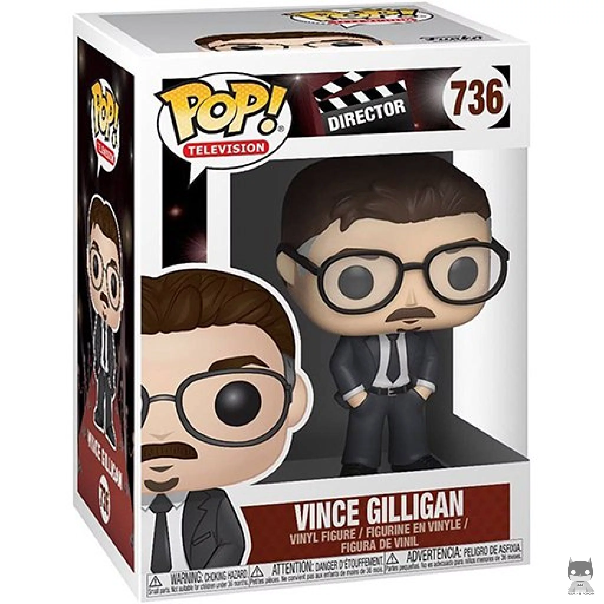 Figurine Funko POP Vince Gilligan avec boîte