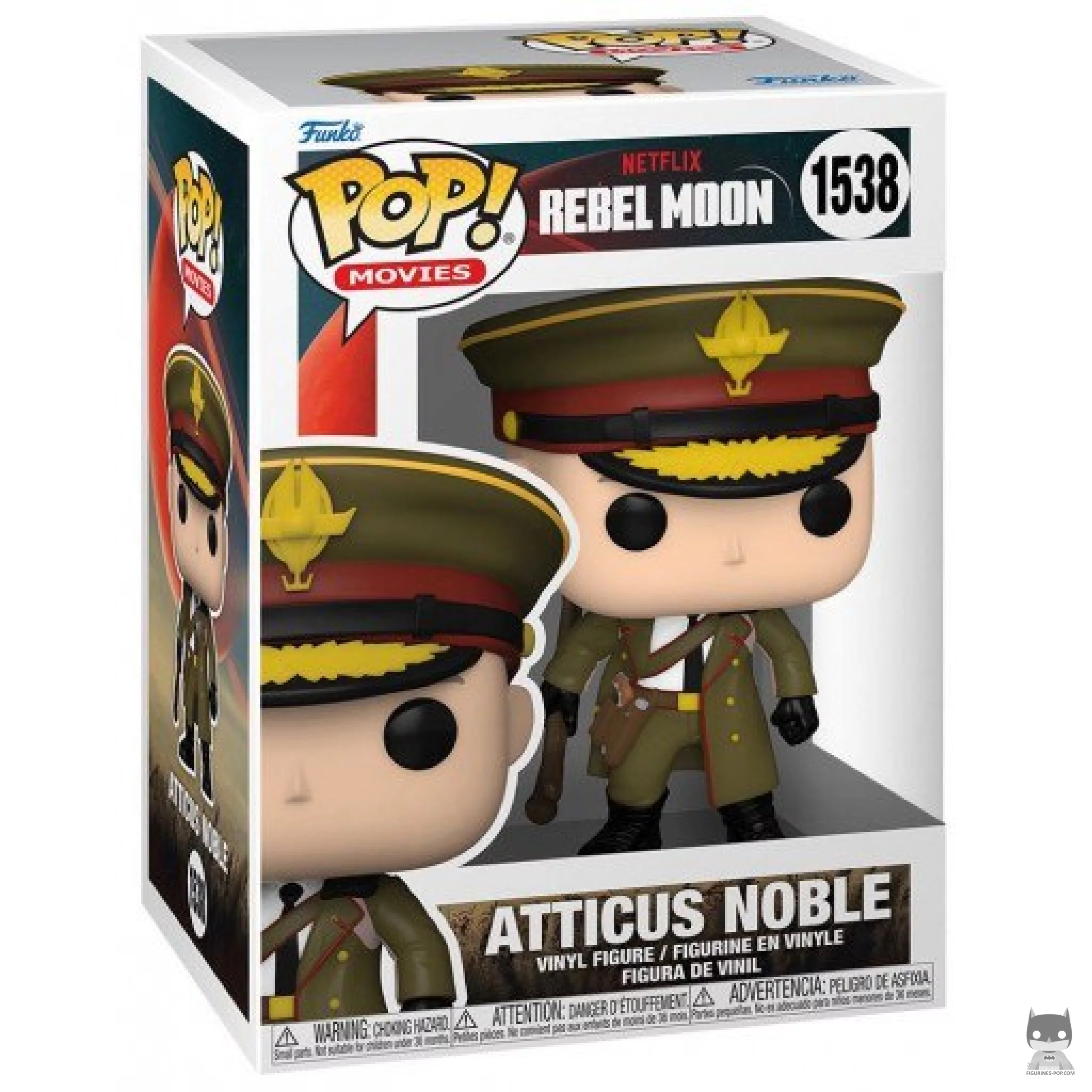 Figurine Funko POP Atticus Noble avec boîte