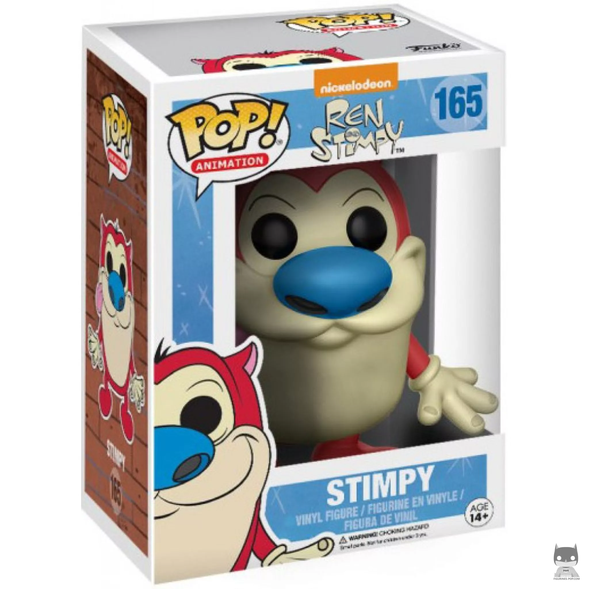 Figurine Funko POP Stimpy avec boîte