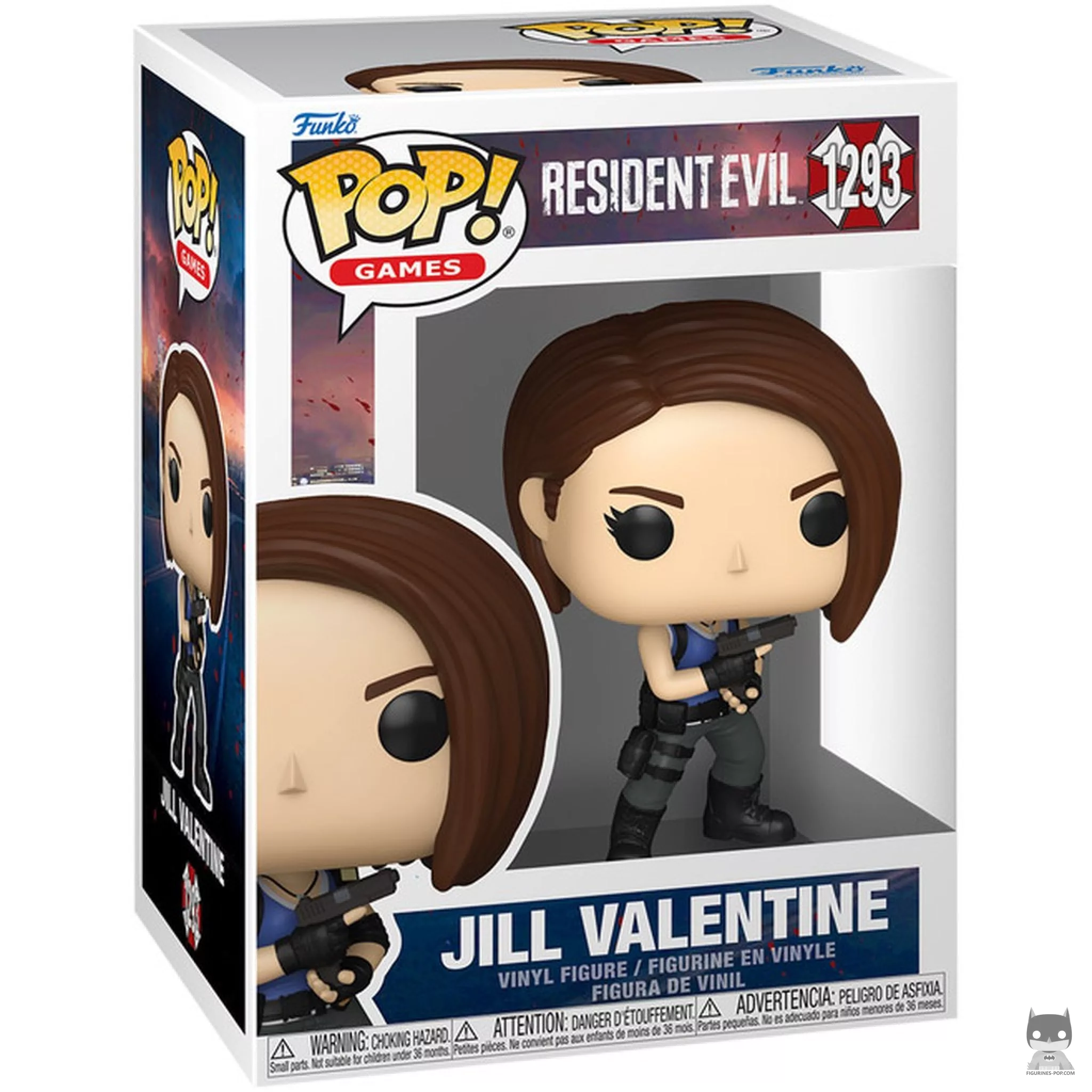 Figurine Funko POP Jill Valentine avec boîte