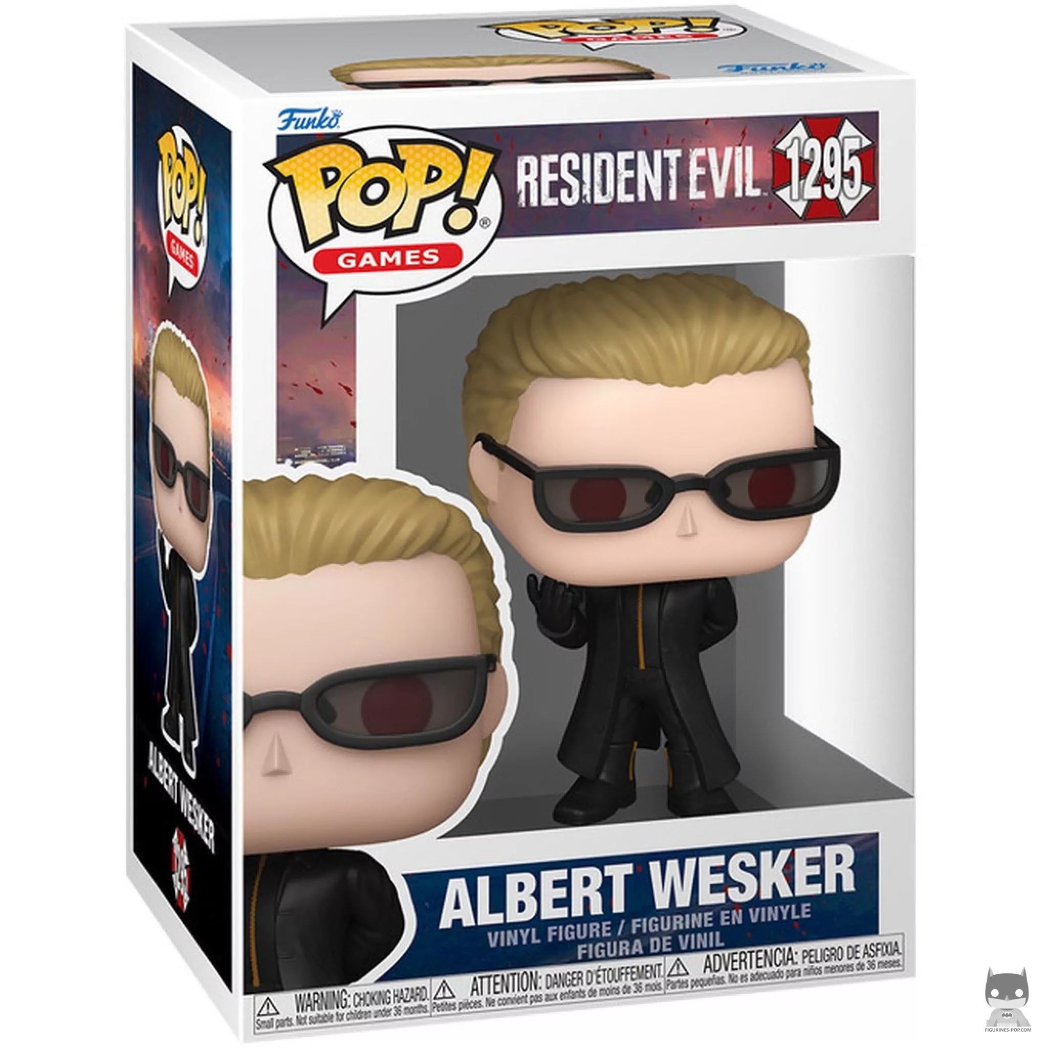 Figurine Funko POP Albert Wesker avec boîte