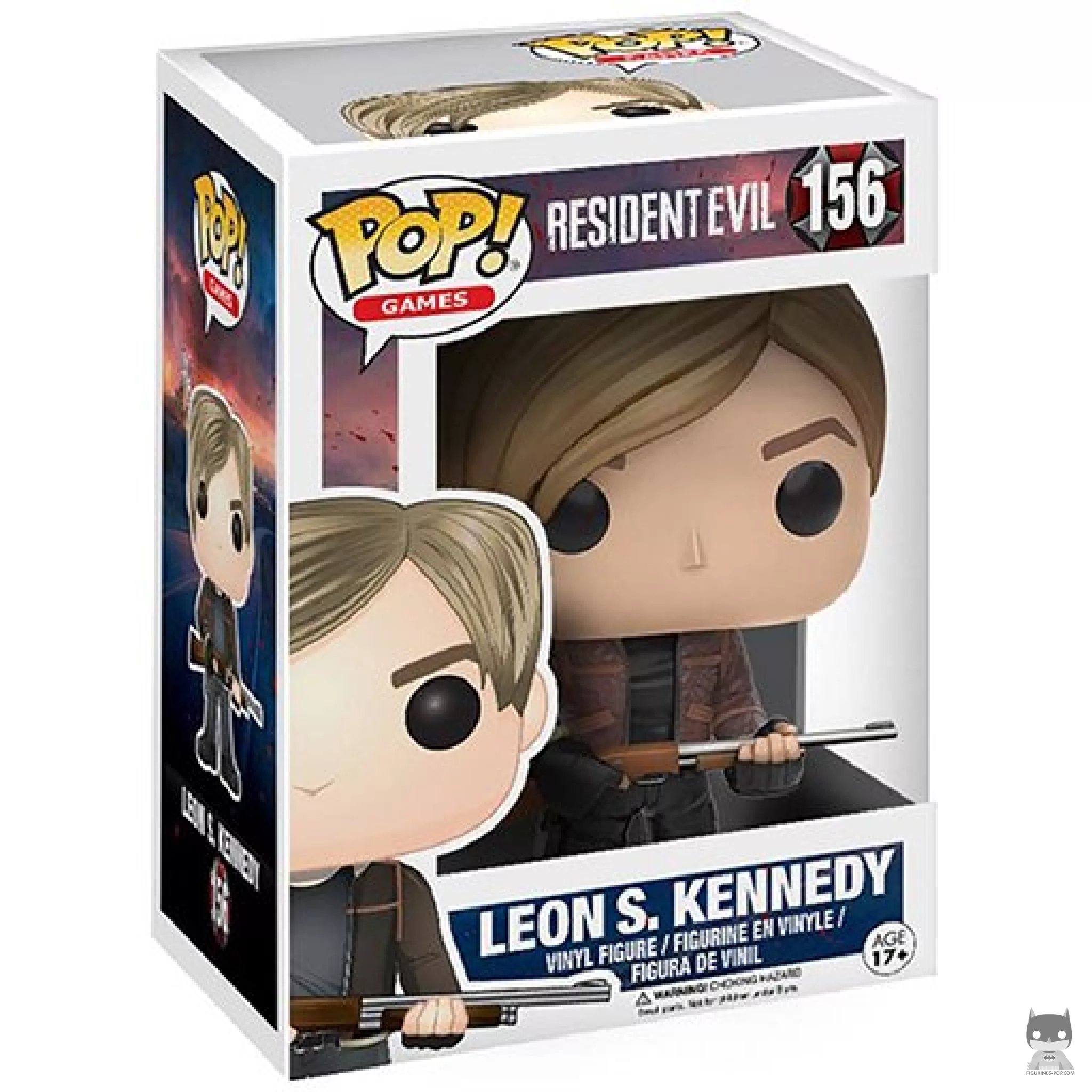 Figurine Funko POP Leon S. Kennedy avec boîte