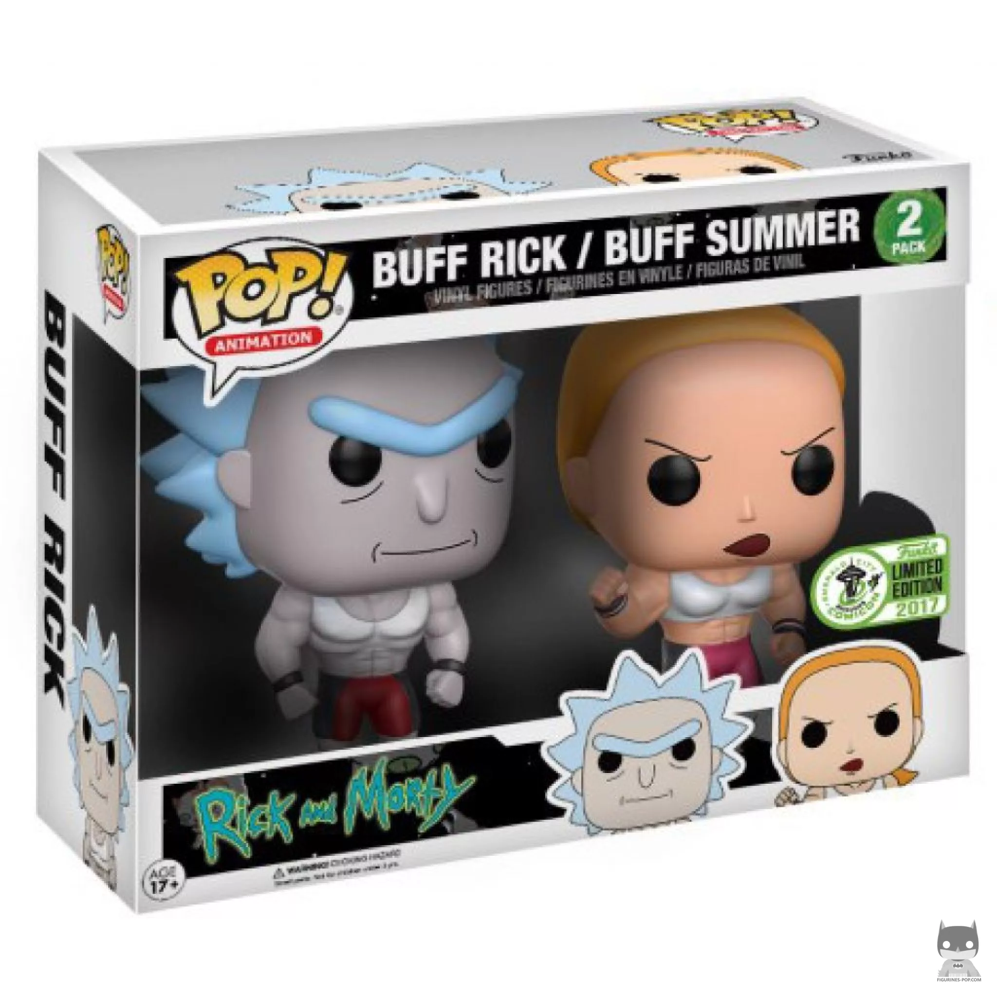 Figurine Funko POP Rick musclé & Summer musclée avec boîte