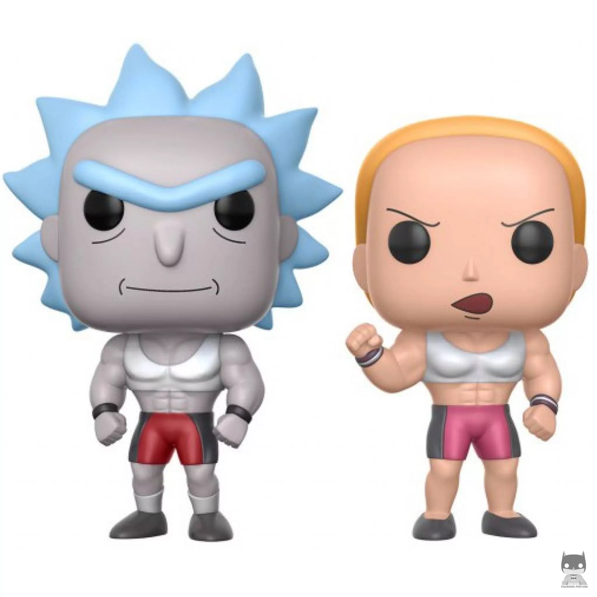 Figurine Funko POP Rick musclé & Summer musclée (Rick et Morty)