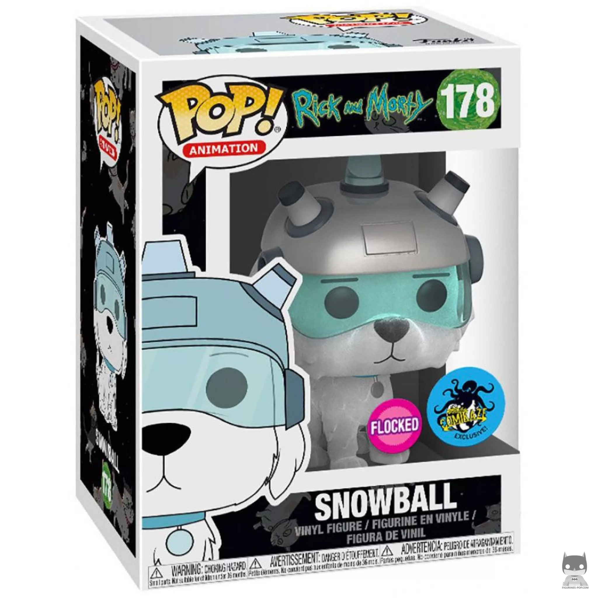 Figurine Funko POP Snowball (Flocked) avec boîte