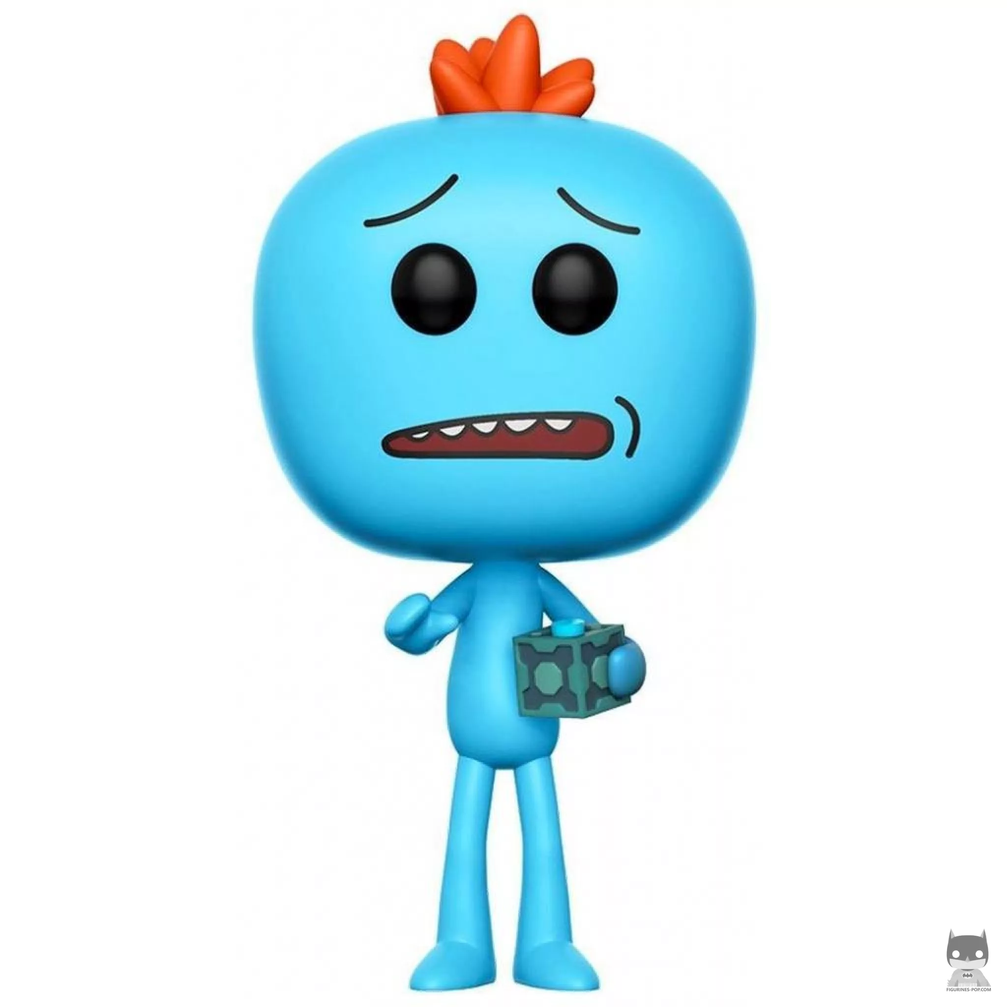 Figurine Funko POP Mr. Meeseeks avec Boîte Meeseeks (Rick et Morty)