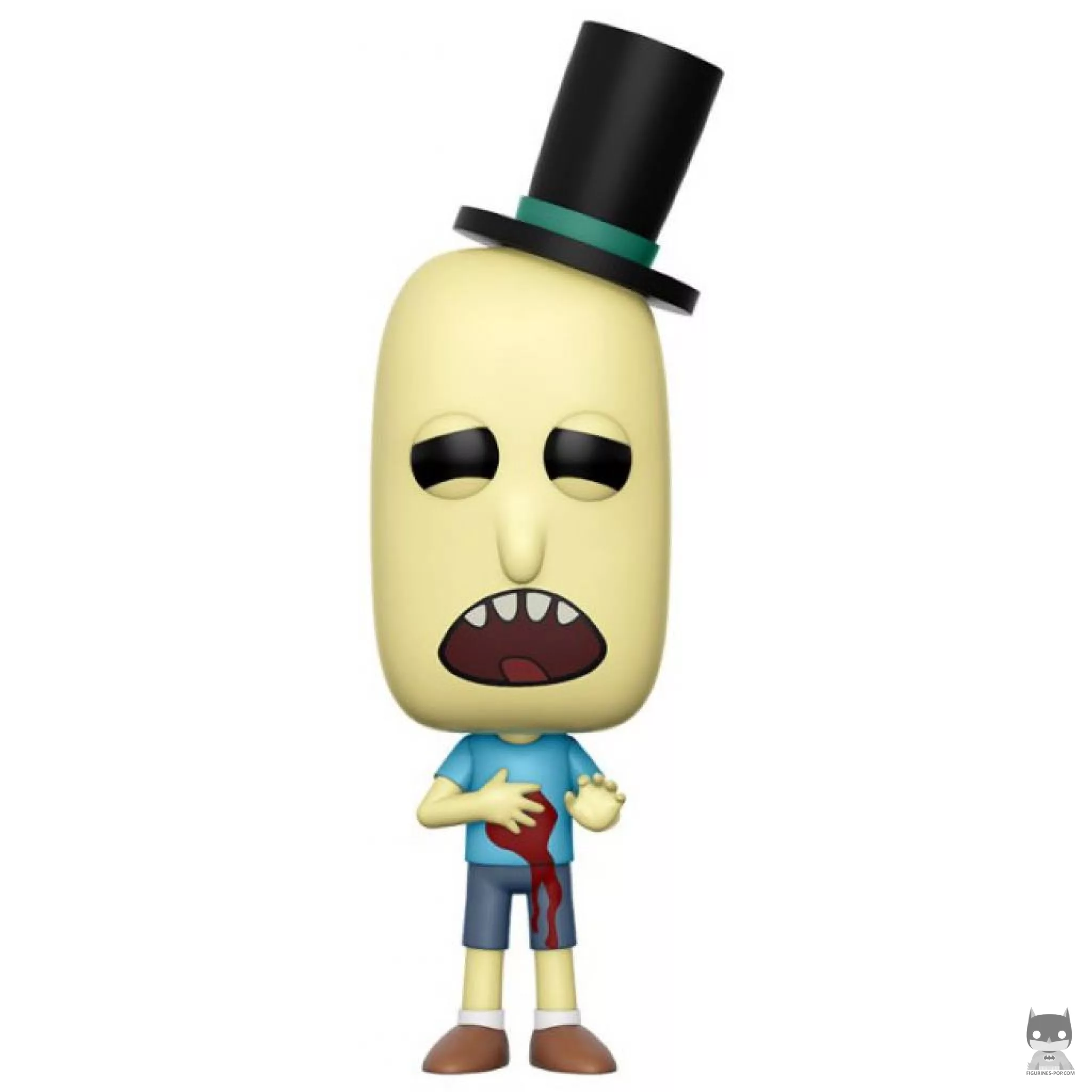 Figurine Funko POP Monsieur Boîte à Caca (Bloody) (Rick et Morty)