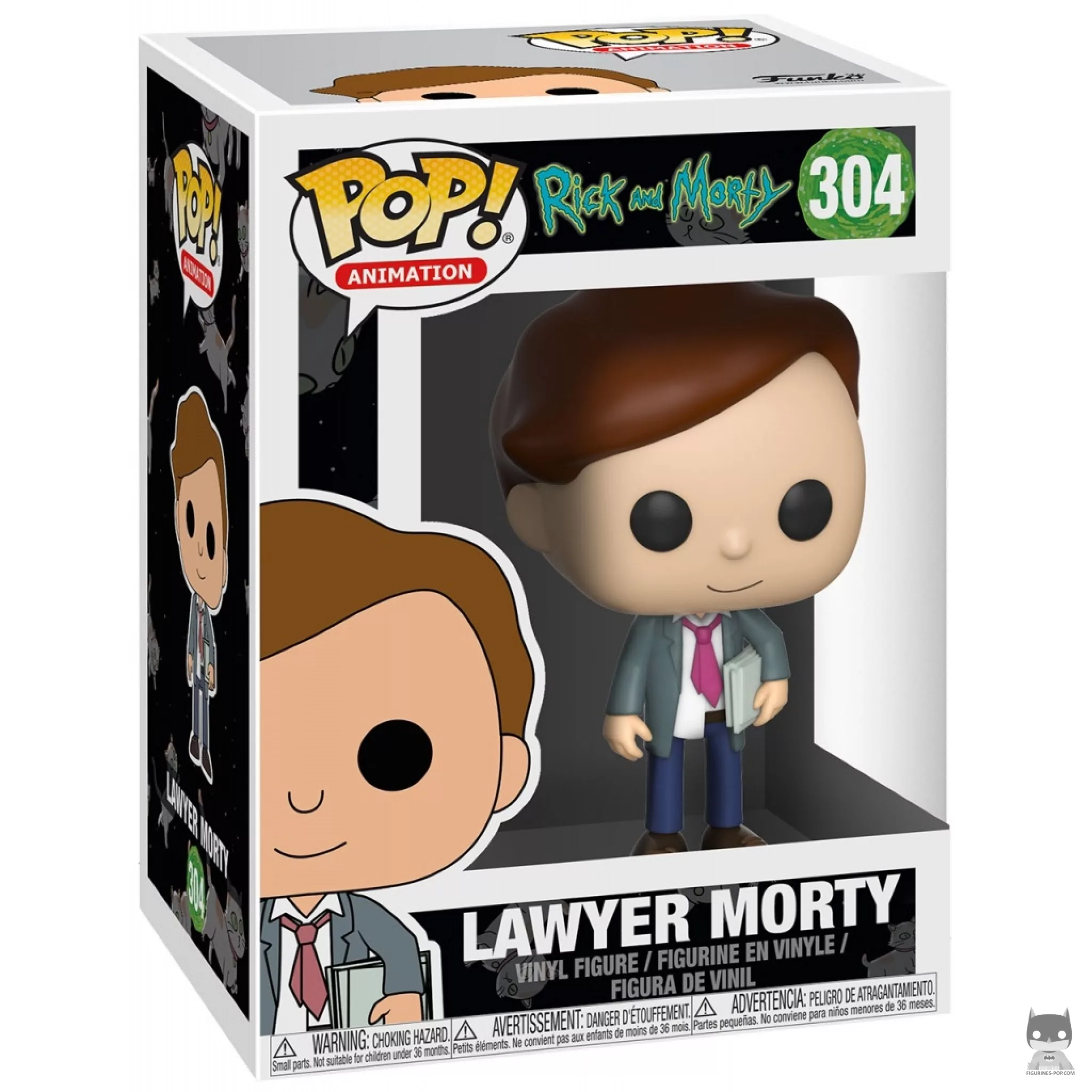Figurine Funko POP Morty Avocat avec boîte