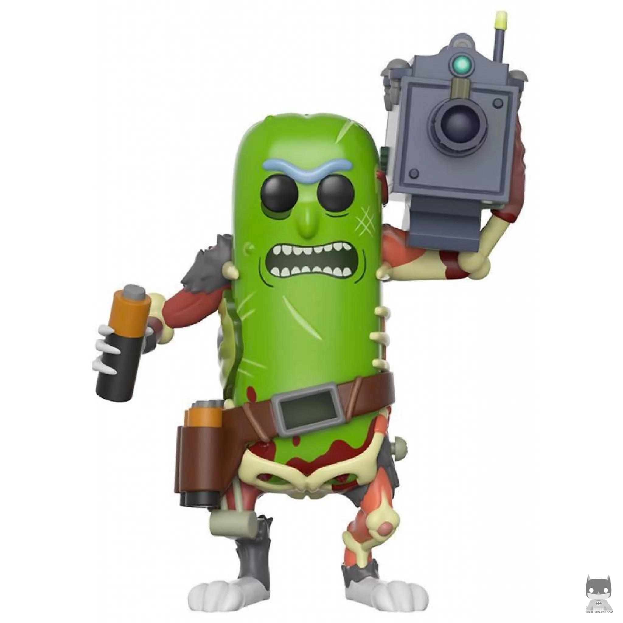 Figurine Funko POP Rick le Cornichon avec Laser (Rick et Morty)