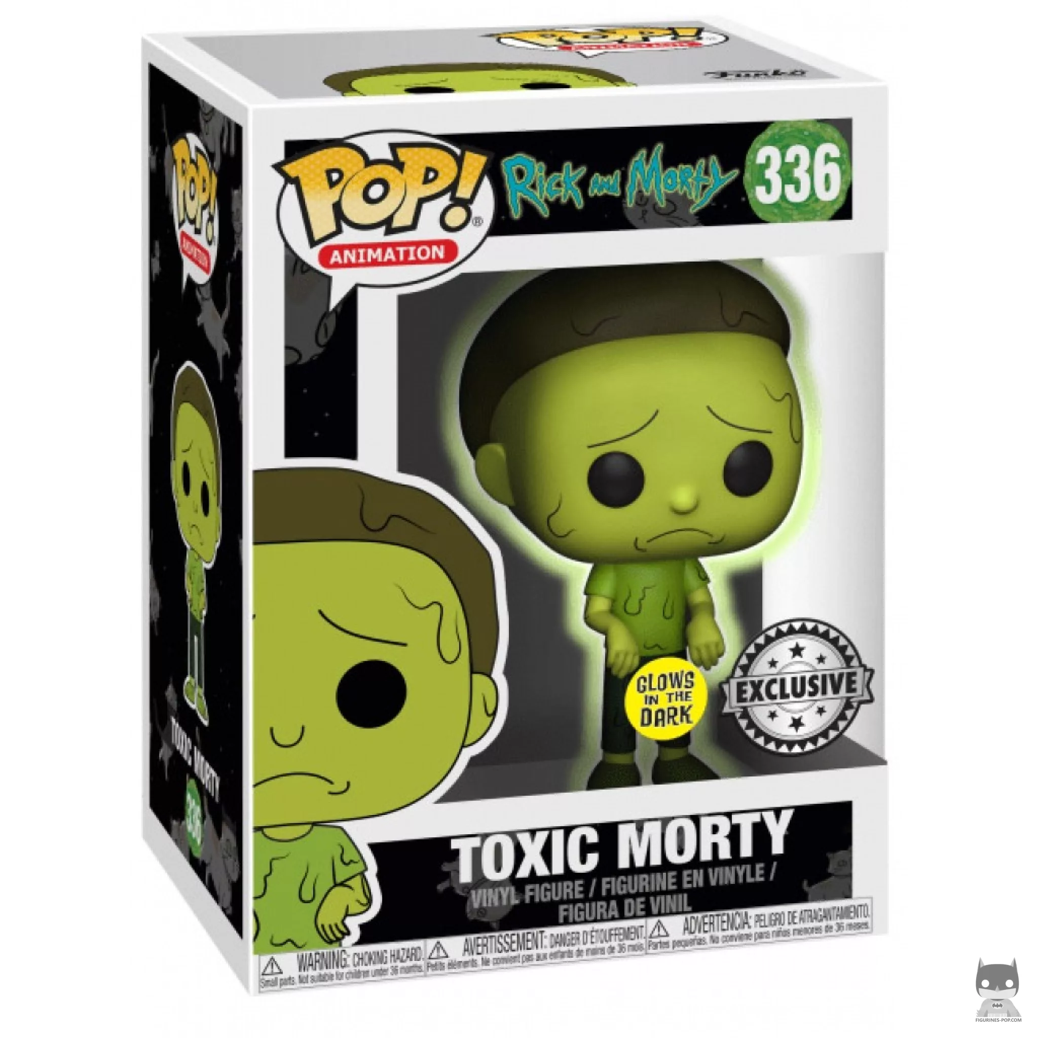 Figurine Funko POP Morty Toxique avec boîte