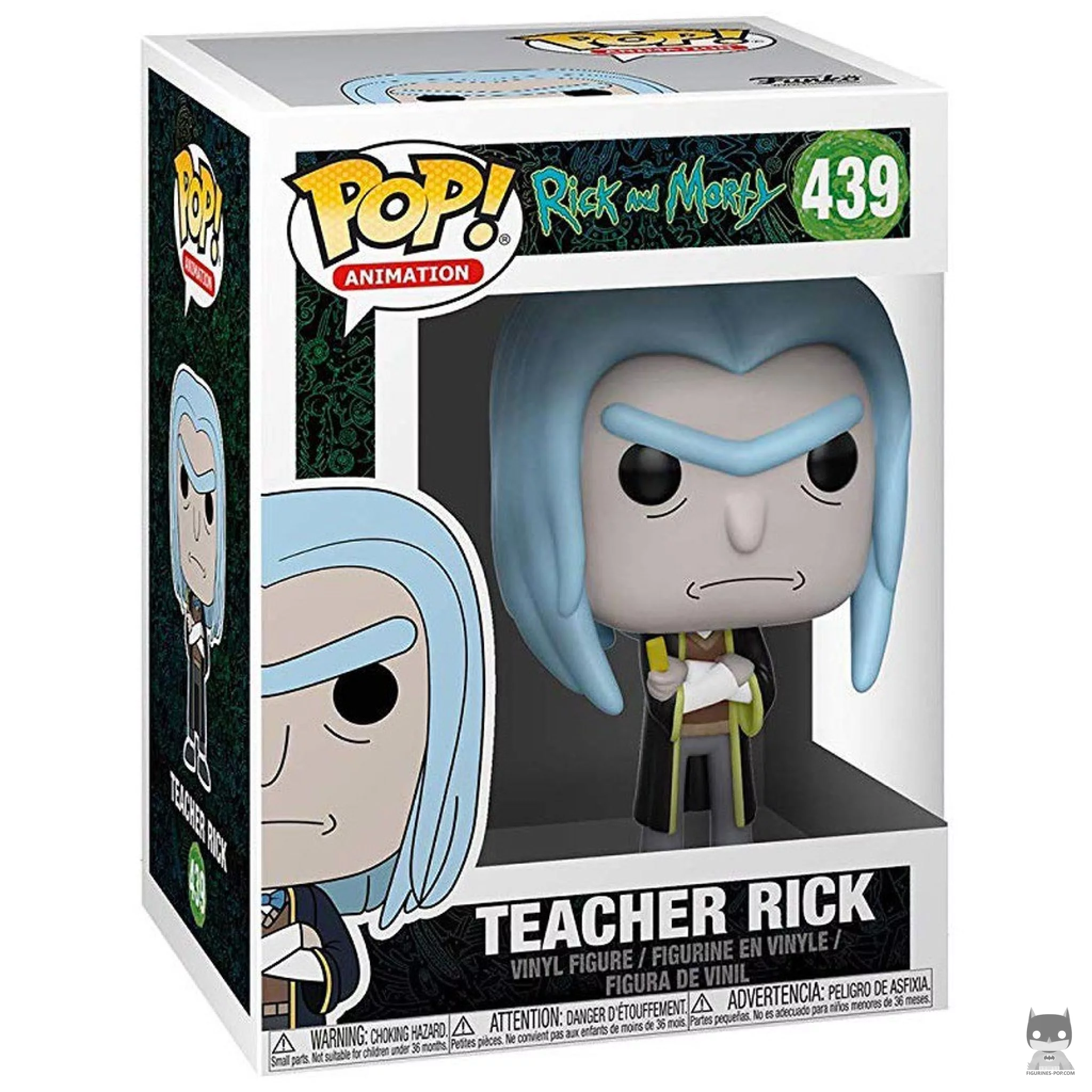 Figurine Funko POP Professeur Rick avec boîte