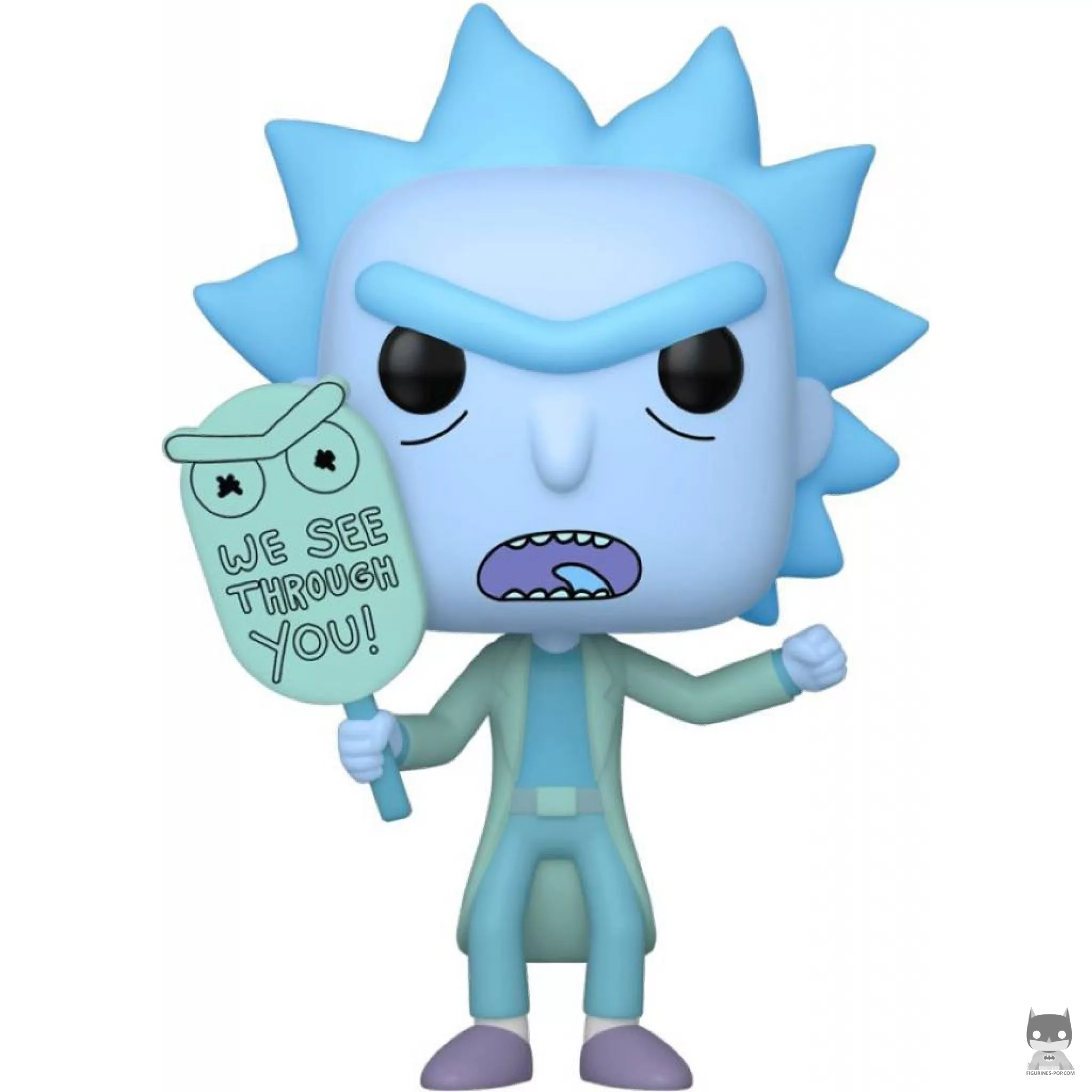 Figurine Funko POP Clone Rick Hologramme (Rick et Morty)