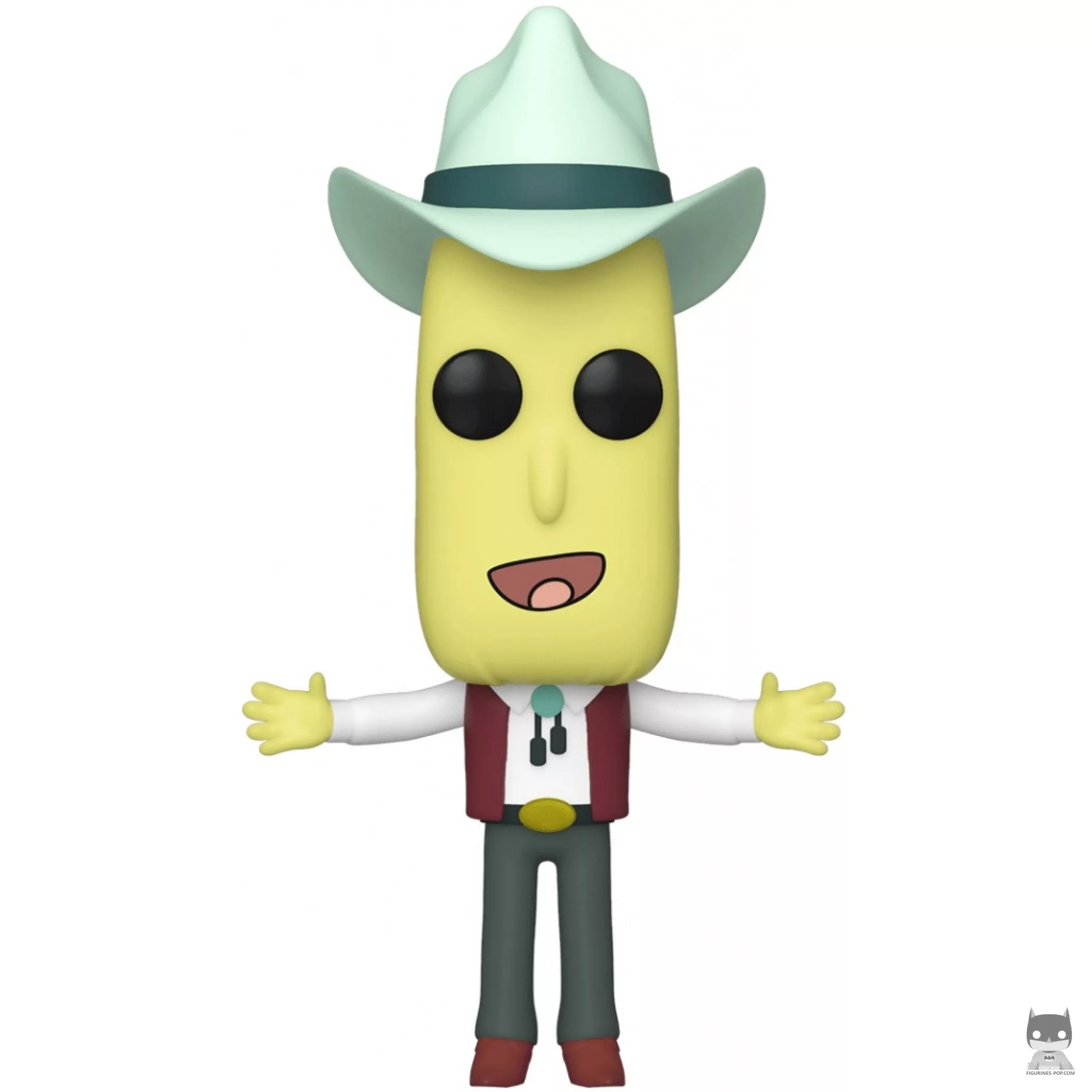 Figurine Funko POP Mr. Poopy Butthole Commissaire-Priseur (Rick et Morty)