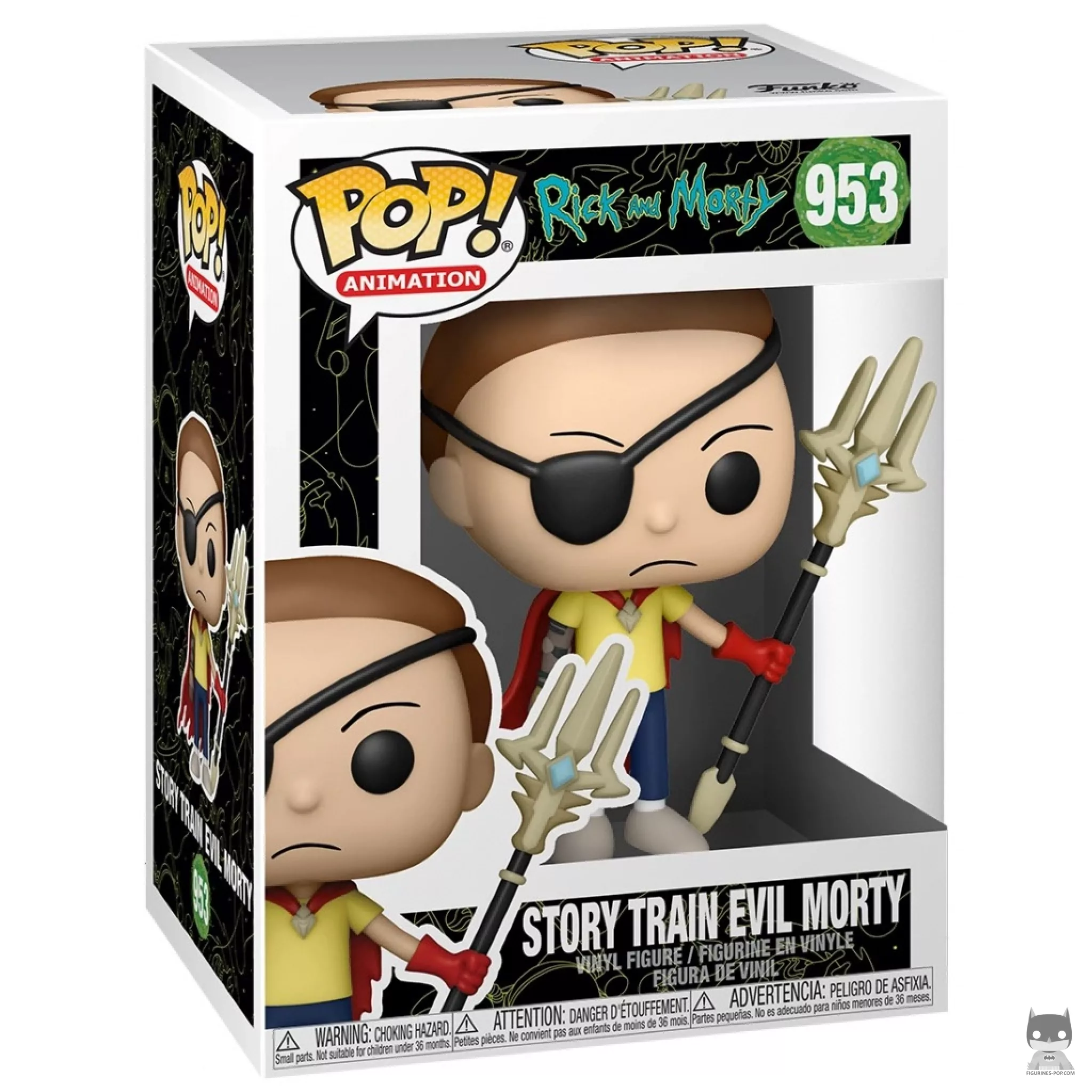 Figurine Funko POP Morty Méchant Story Train avec boîte