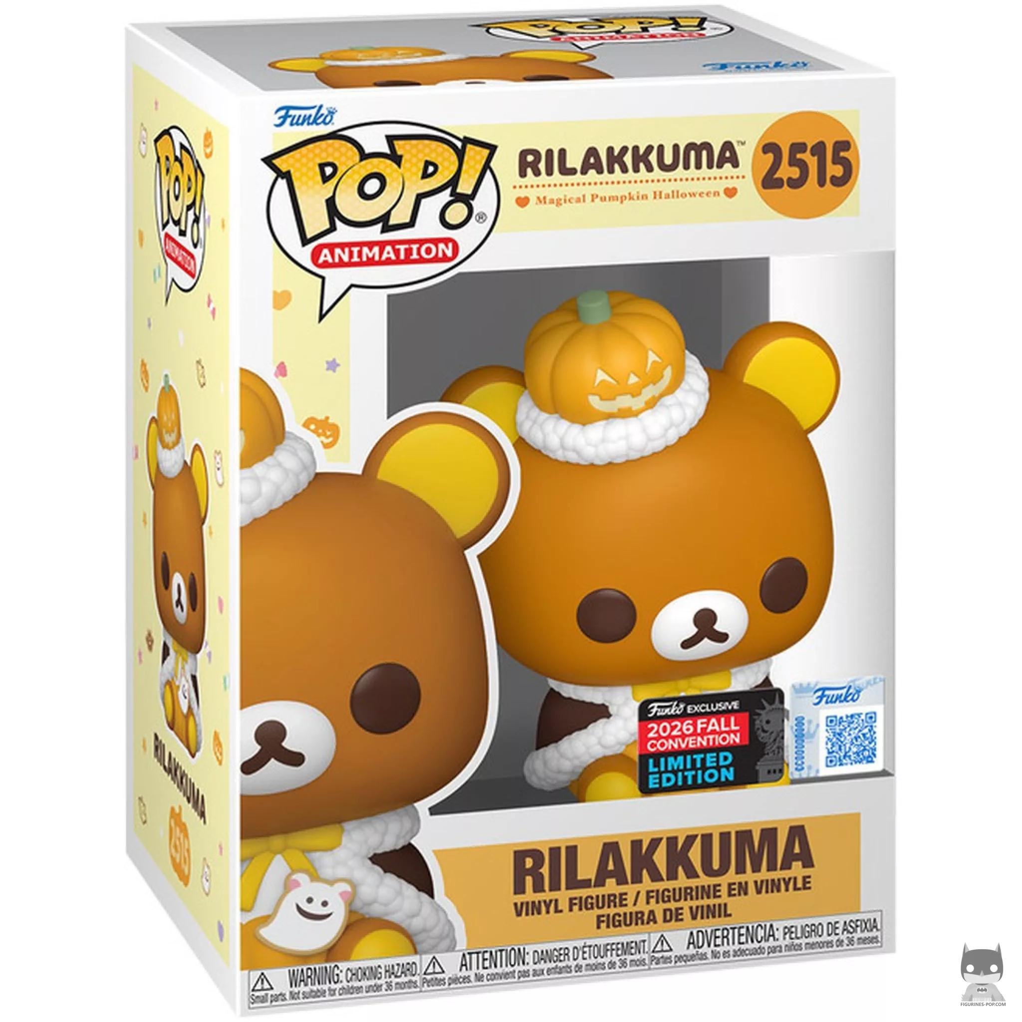 Figurine Funko POP Rilakkuma (Citrouille) avec boîte