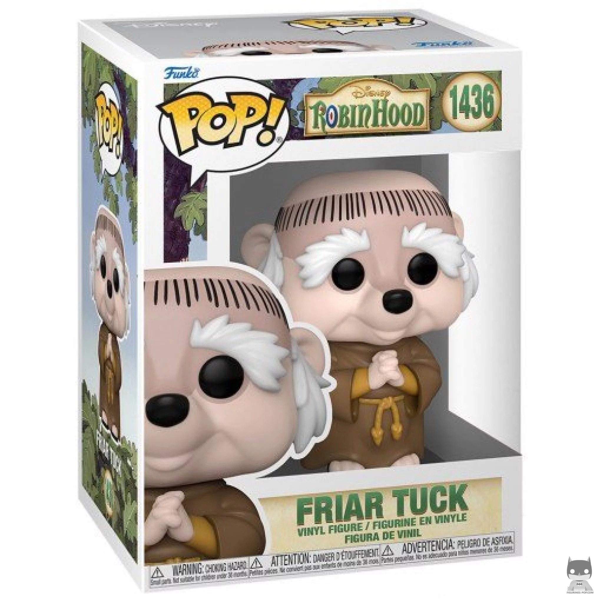 Figurine Funko POP Frère Tuck avec boîte
