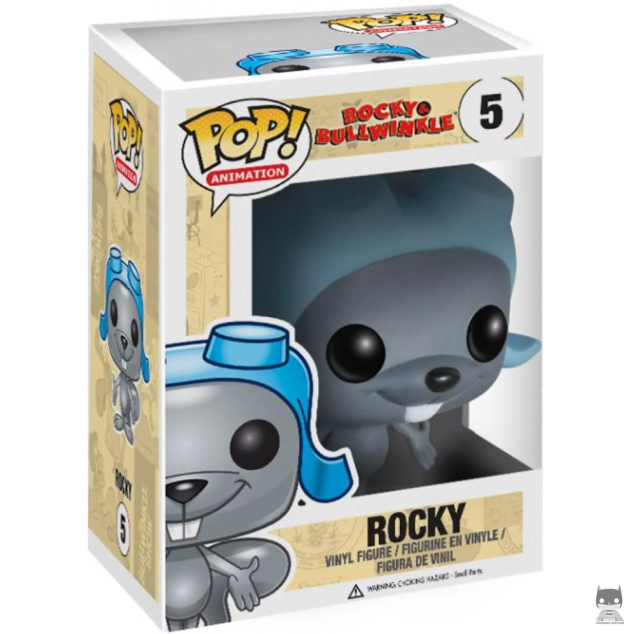 Figurine Funko POP Rocky l'Ecureuil Volant avec boîte