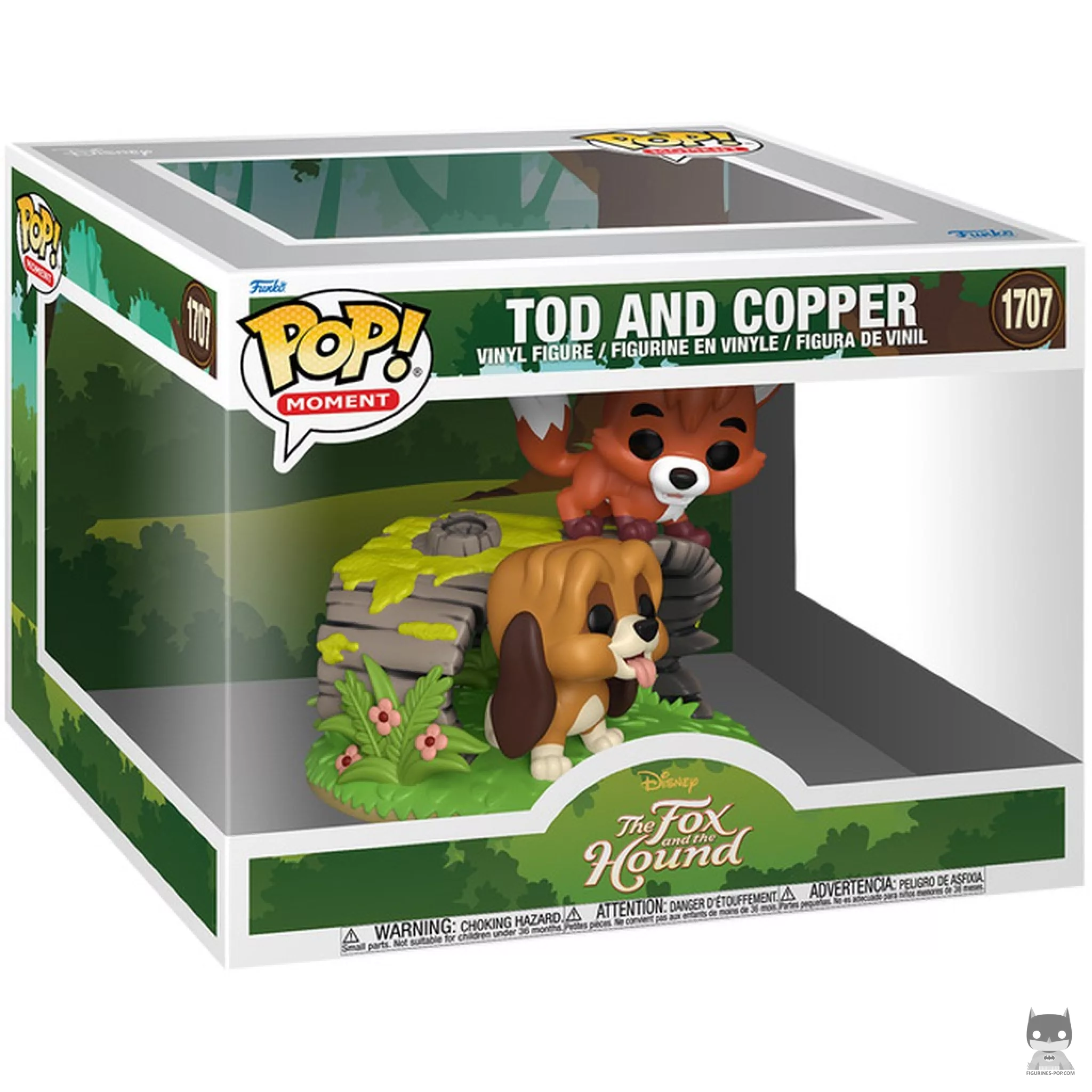 Figurine Funko POP Rox et Rouky avec boîte