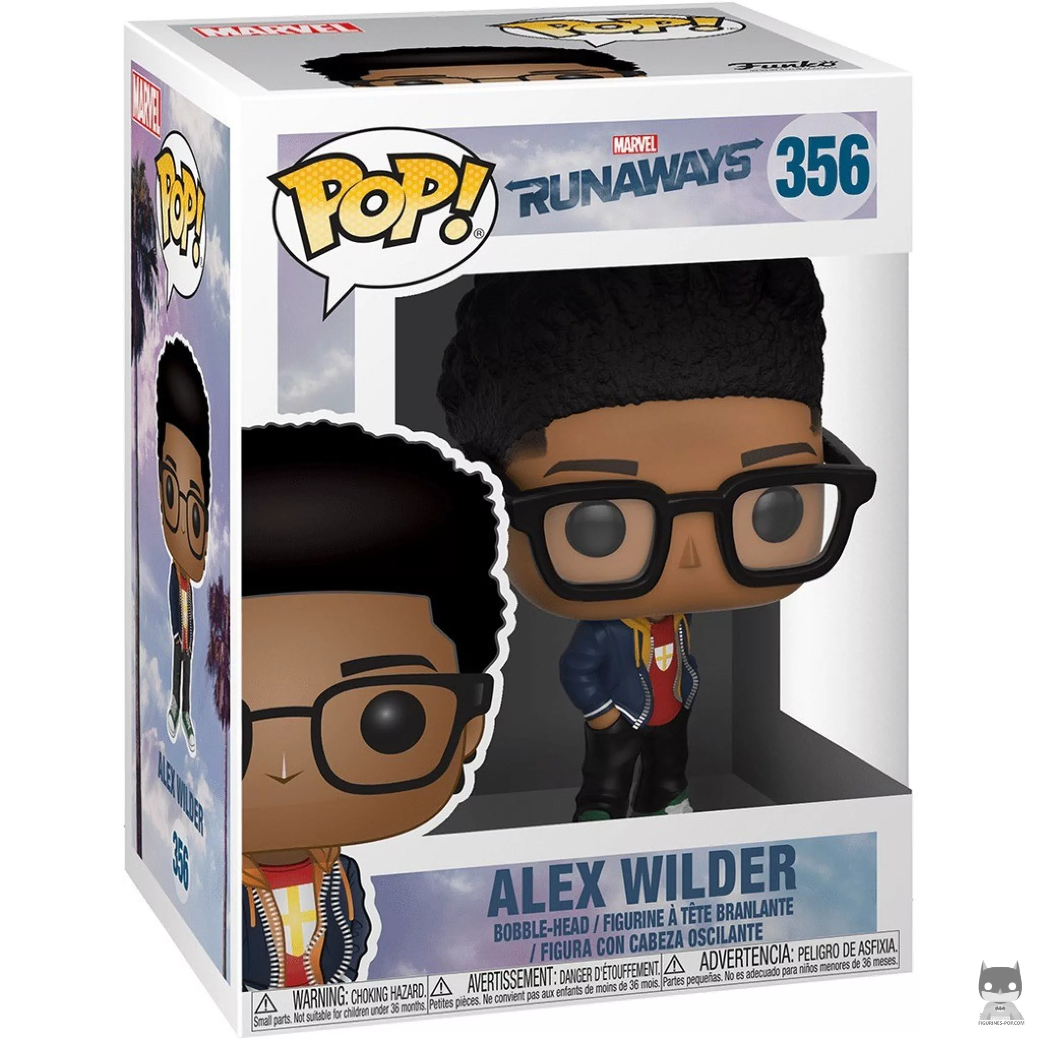 Figurine Funko POP Alex Wilder avec boîte