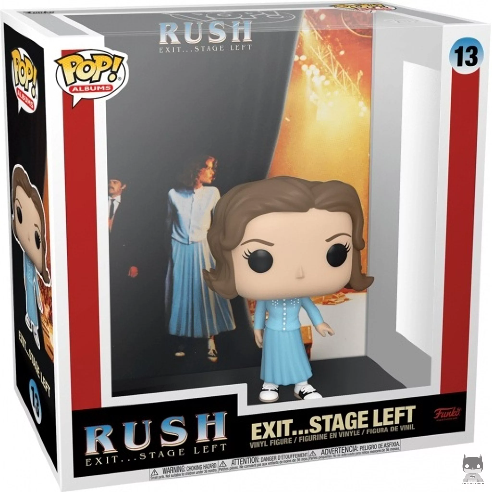 Figurine Funko POP Rush : Exit...Stage Left avec boîte