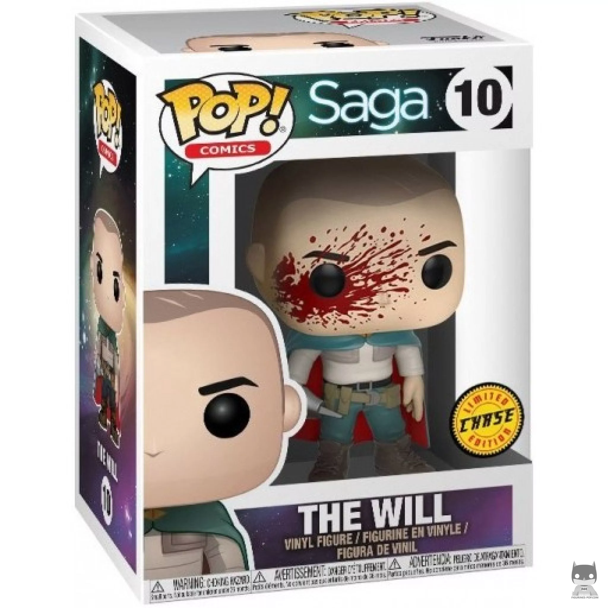 Figurine Funko POP Le Testament avec lance (Chase) avec boîte