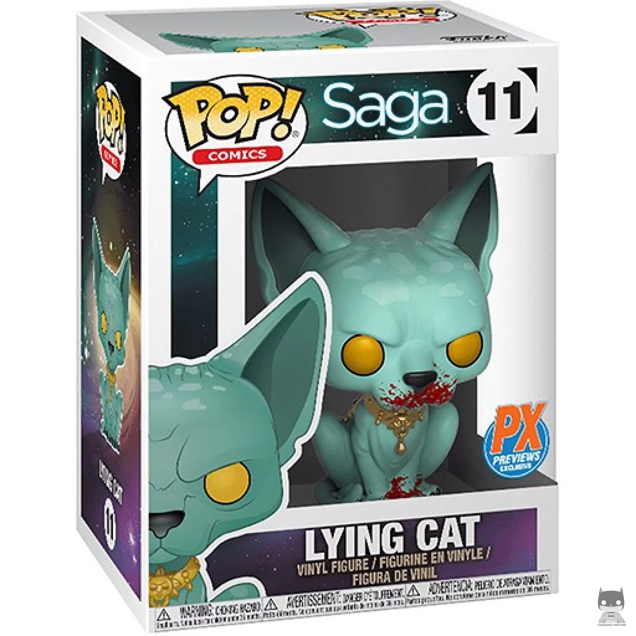Figurine Funko POP Chat Mensonge (Bloody) avec boîte