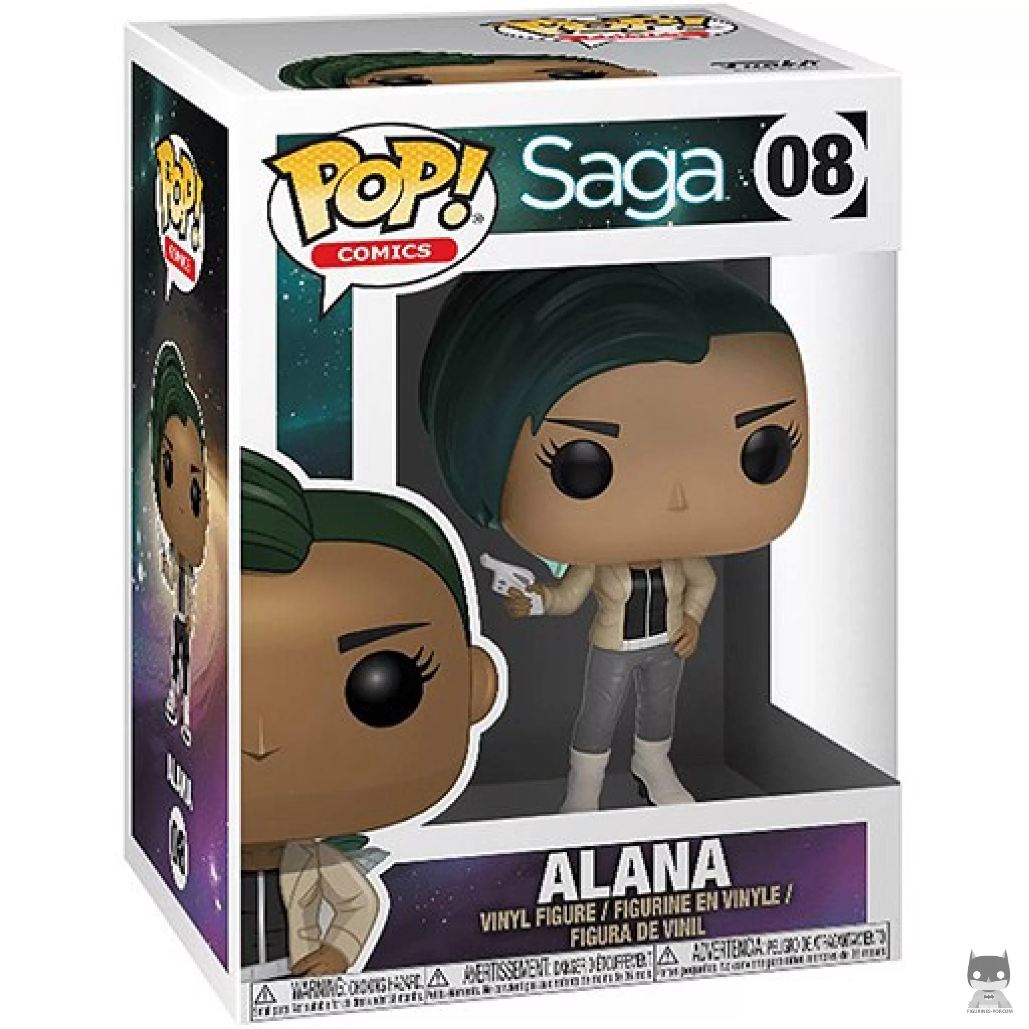 Figurine Funko POP Alana avec pistoler avec boîte