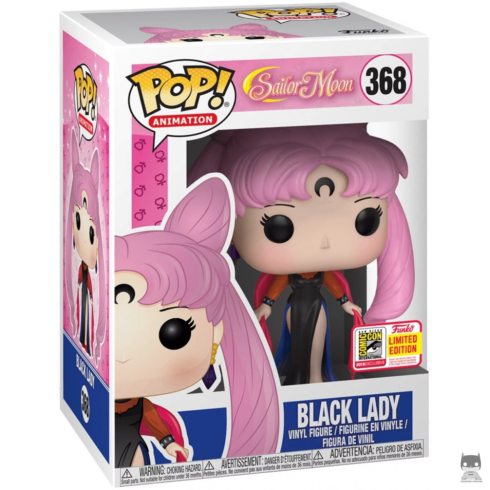 Figurine Funko POP Black Lady avec boîte