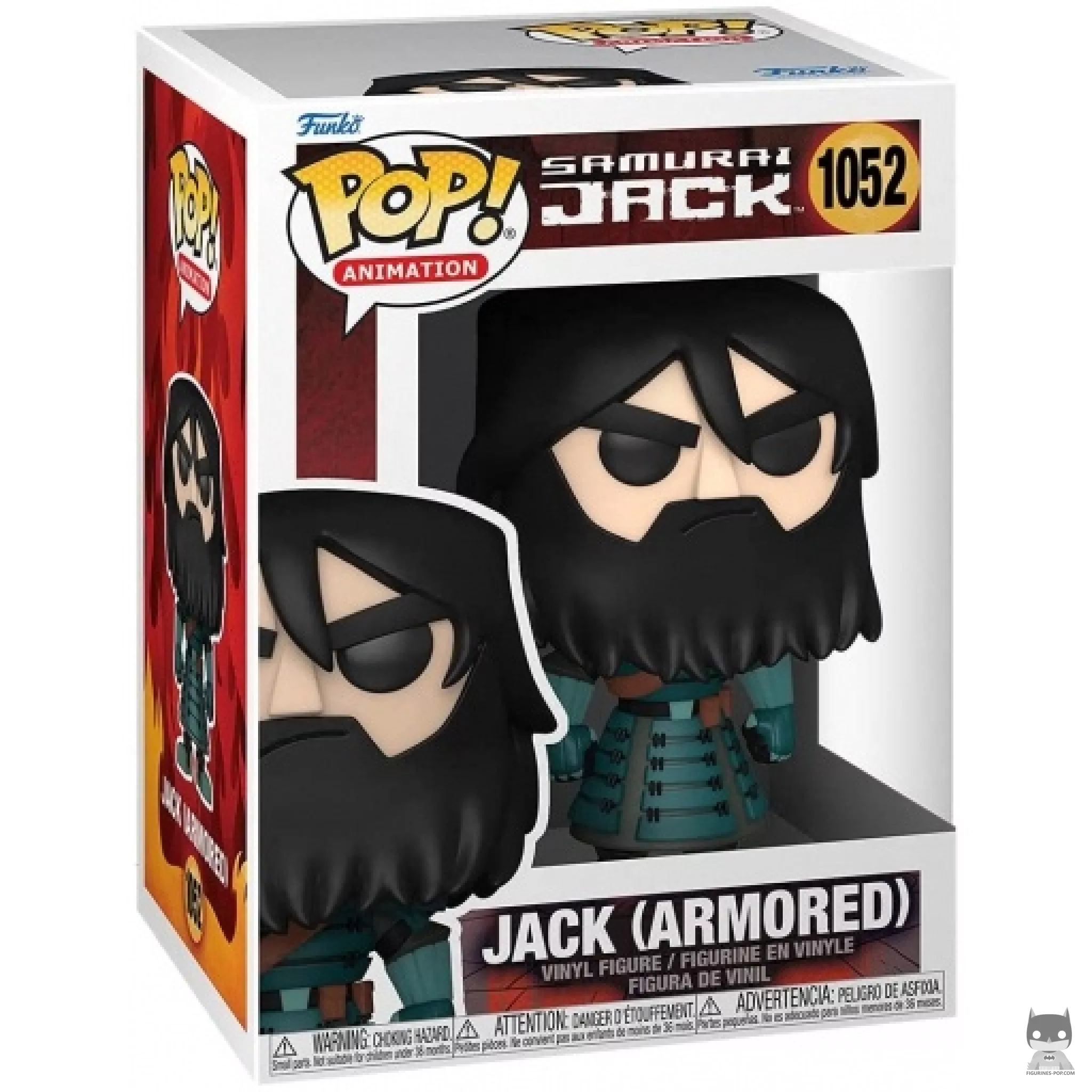 Figurine Funko POP Jack en Armure avec boîte