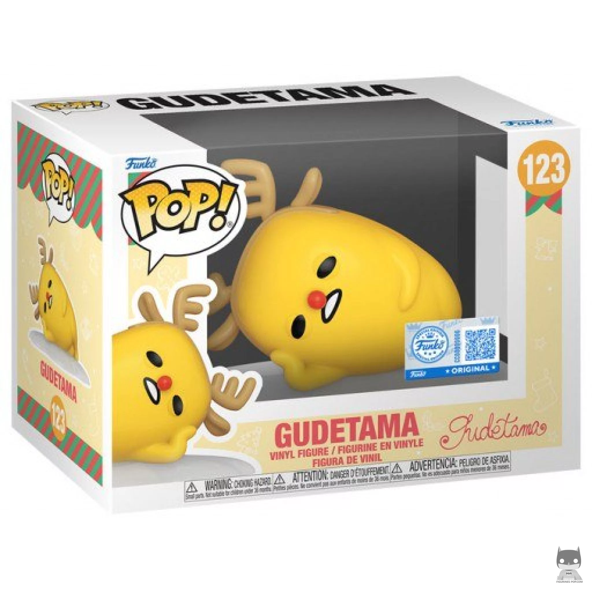 Figurine Funko POP Gudetama avec boîte
