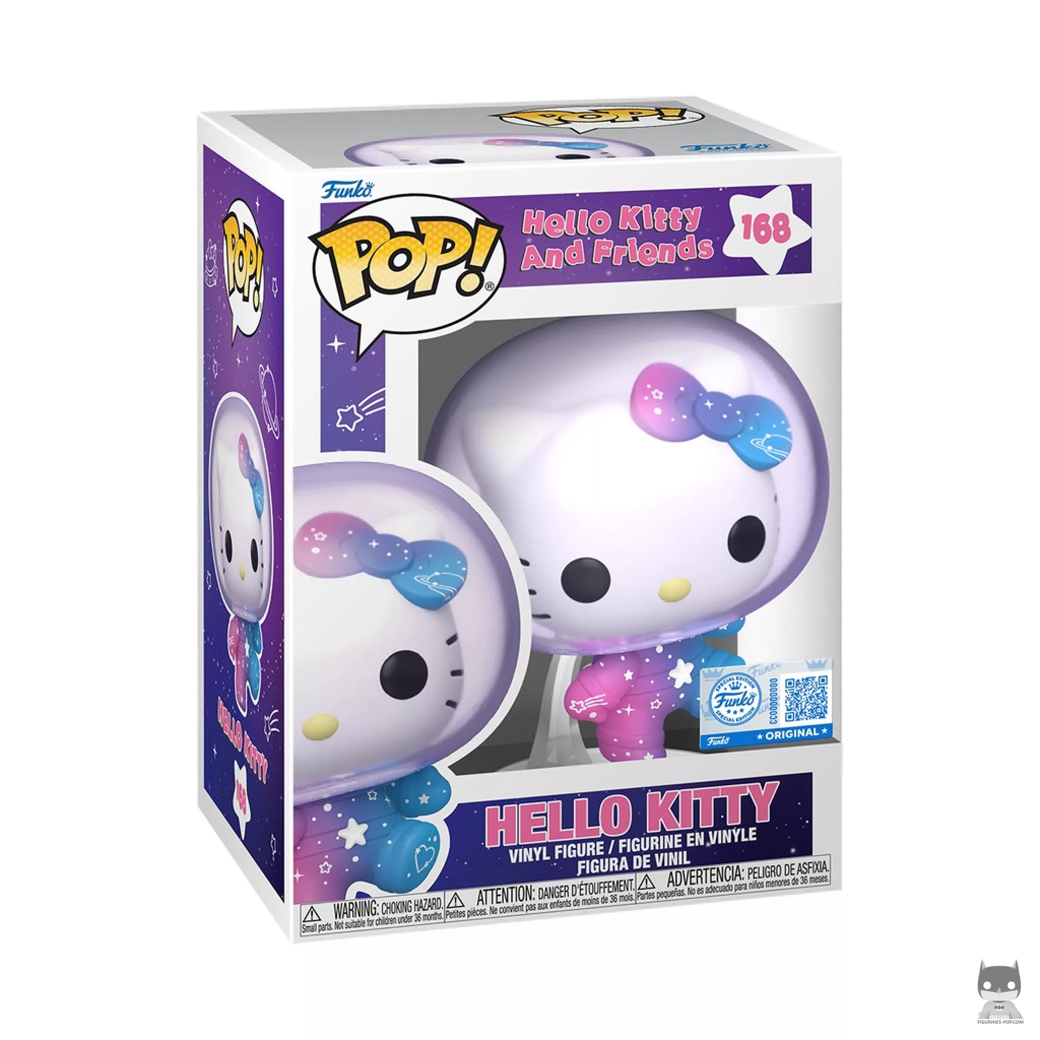 Figurine Funko POP Hello Kitty (Combinaison spatiale) avec boîte