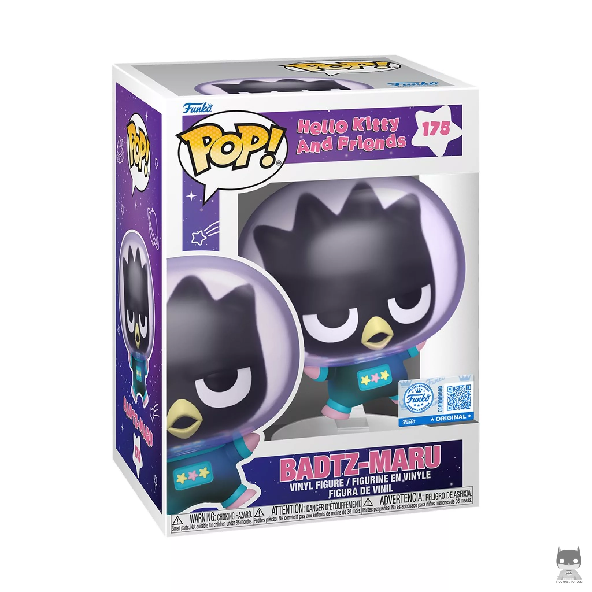 Figurine Funko POP Badtz-Maru (Combinaison spatiale) avec boîte