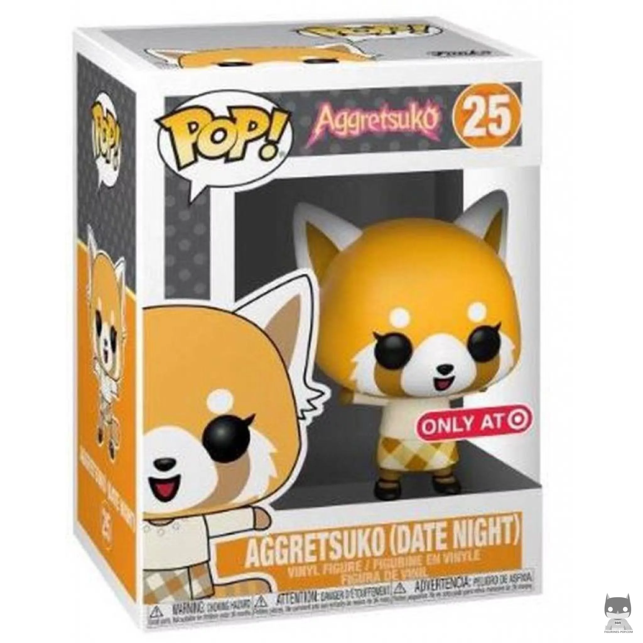 Figurine Funko POP Aggretsuko Rencard avec boîte