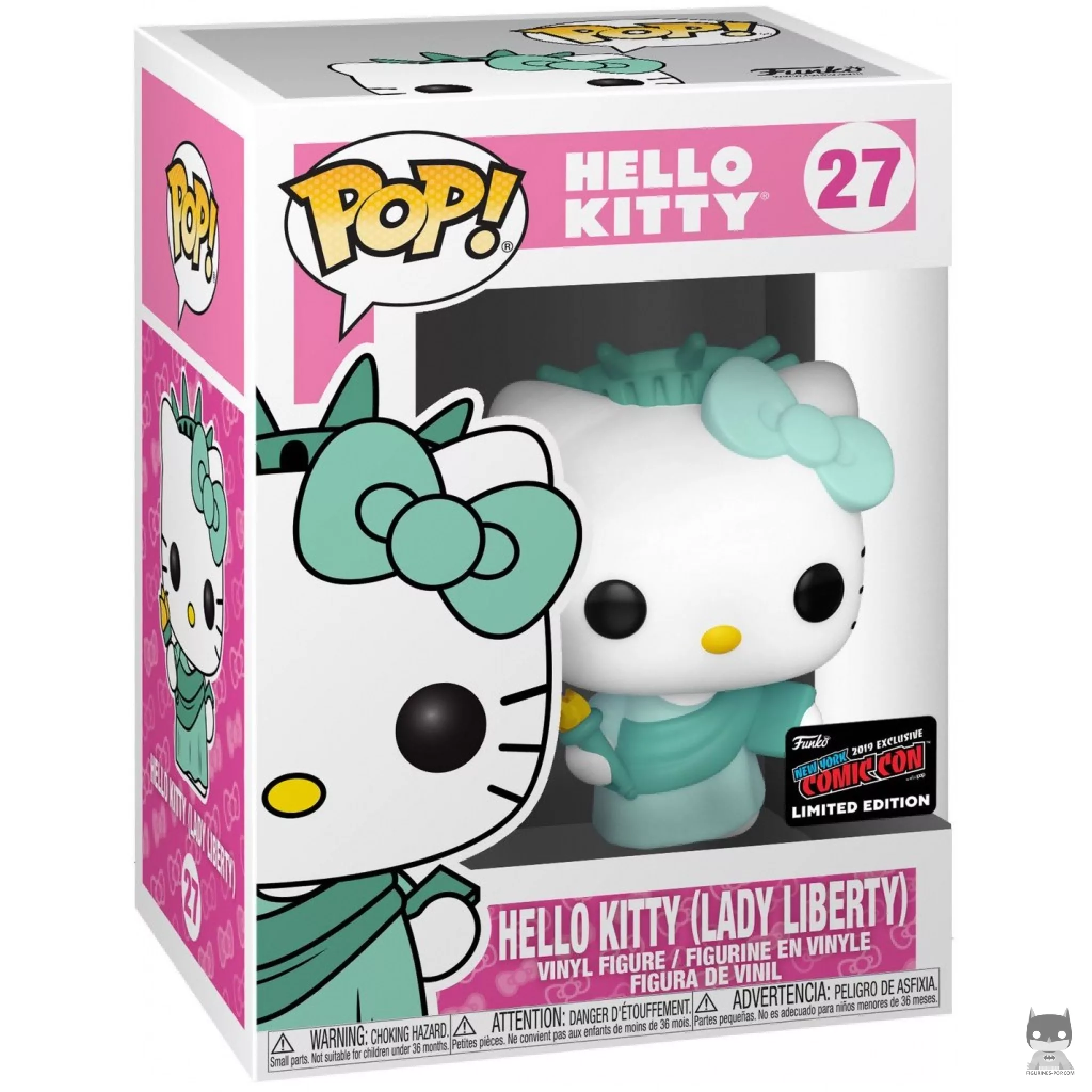 Figurine Funko POP Hello Kitty Madame Liberté avec boîte