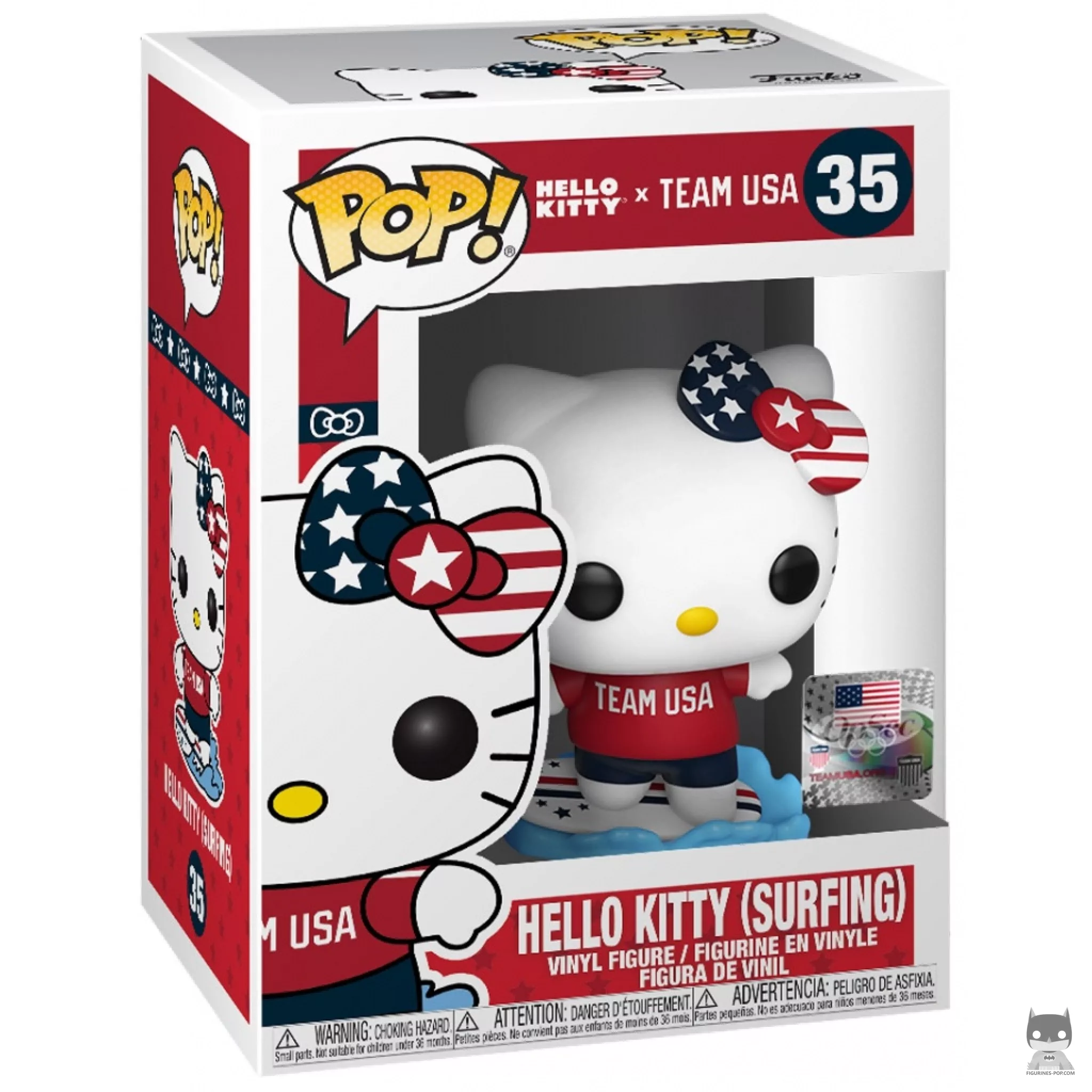 Figurine Funko POP Hello Kitty (Surf) avec boîte