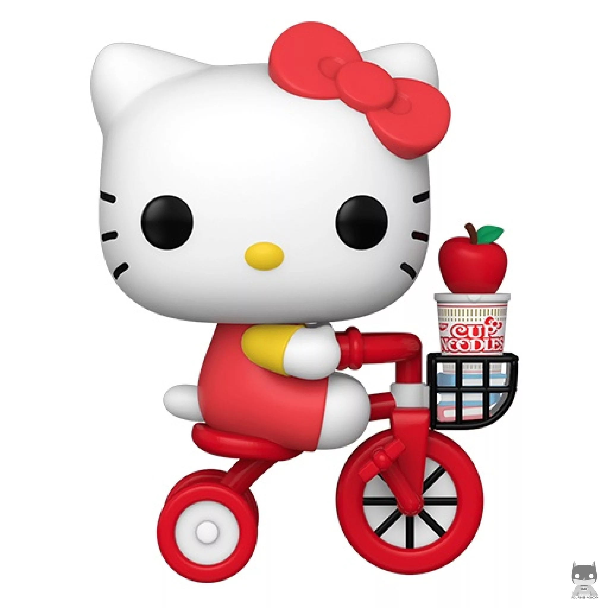 Figurine Funko POP Hello Kitty sur son vélo avec Nouilles (Sanrio)