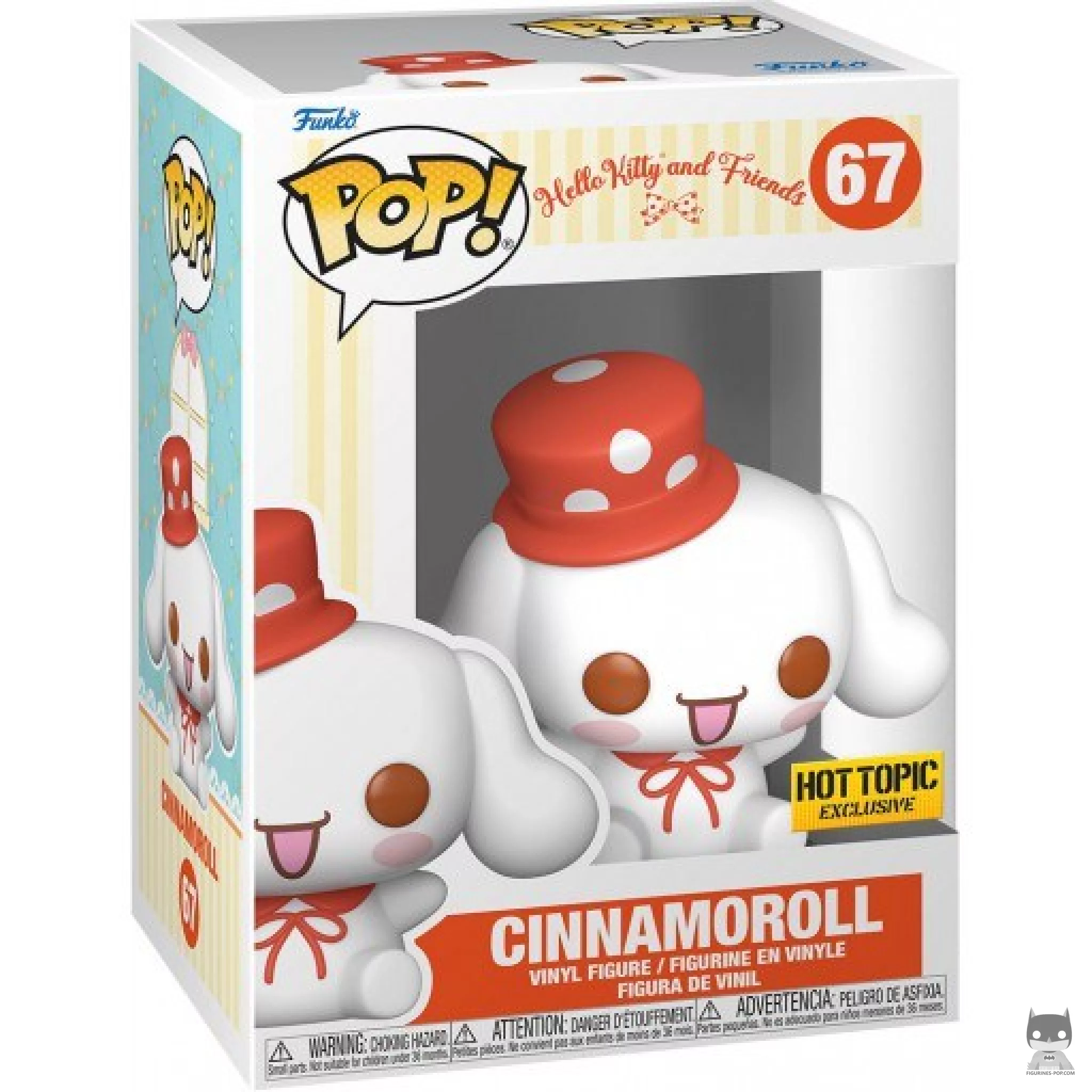 Figurine Funko POP Cinnamoroll avec boîte