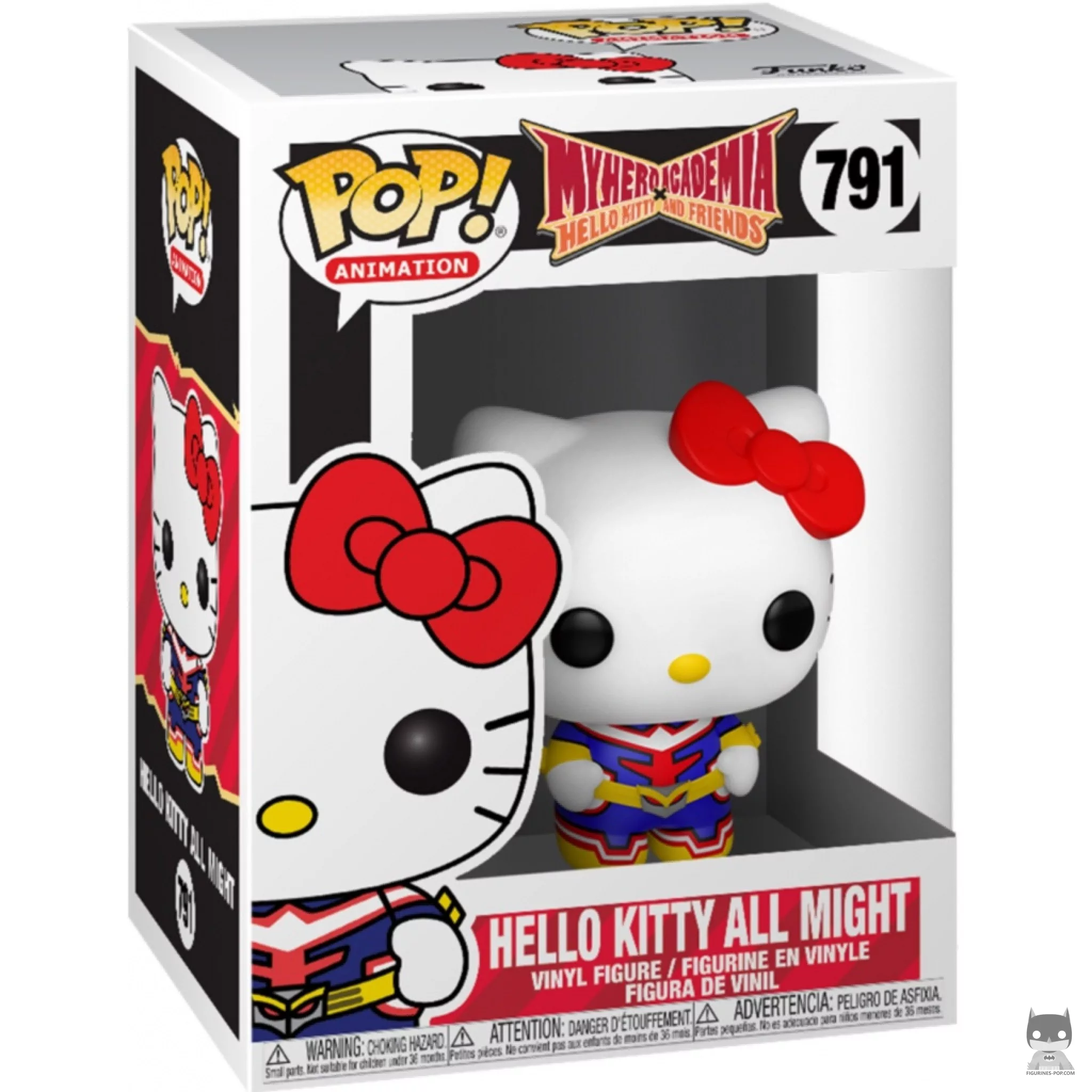 Figurine Funko POP Hello Kitty All Might avec boîte