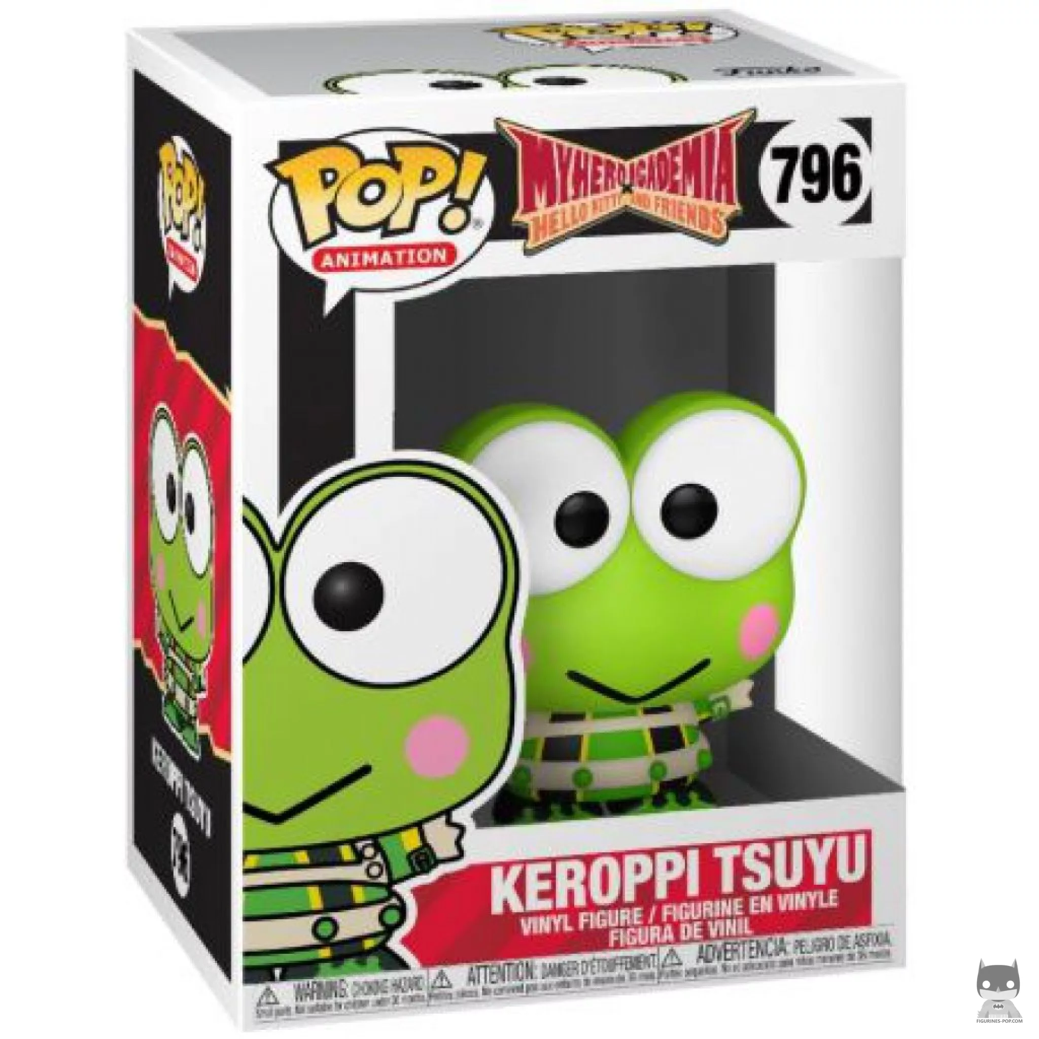 Figurine Funko POP Keroppi Tsuyu avec boîte